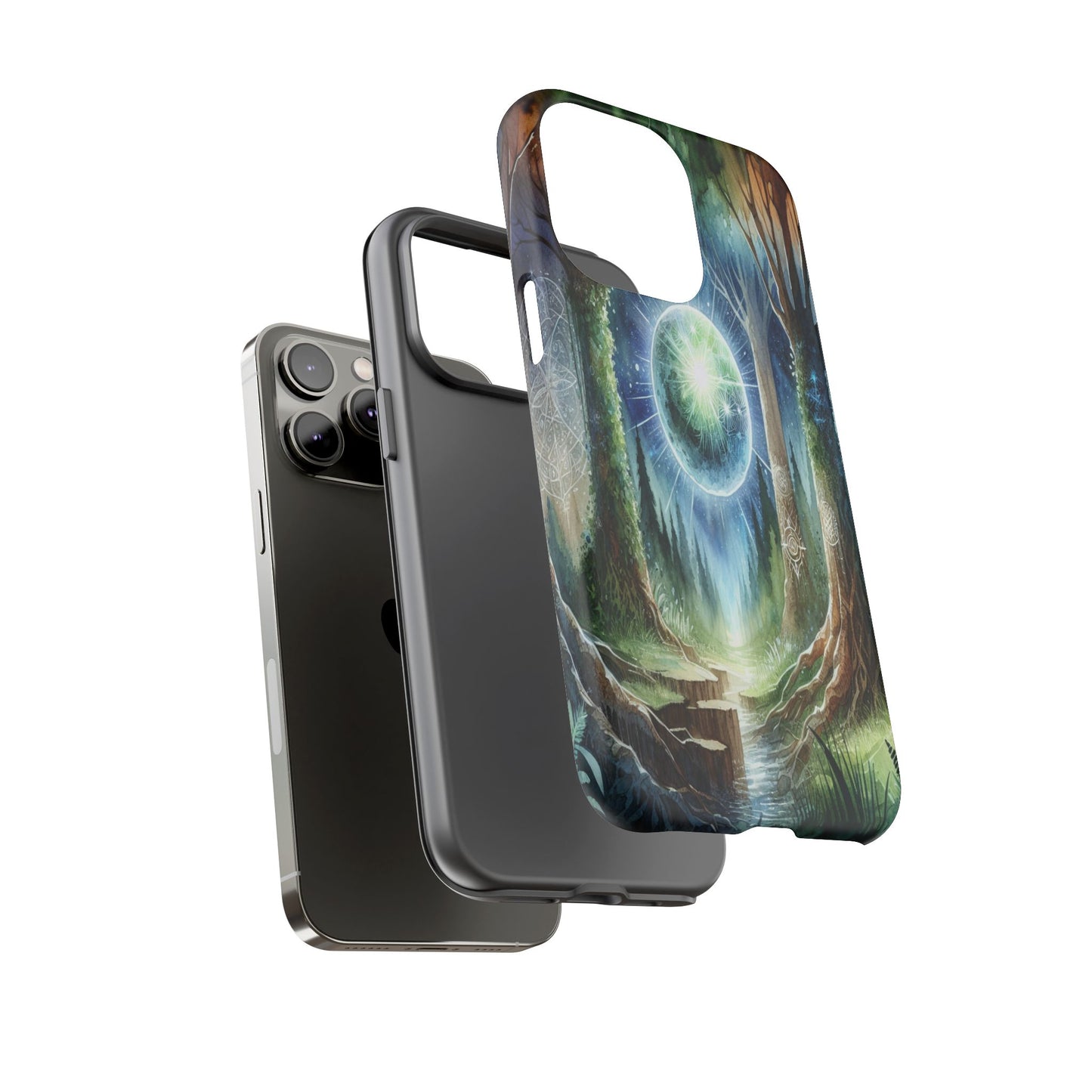 Celestial Forest Vista - Phone Case