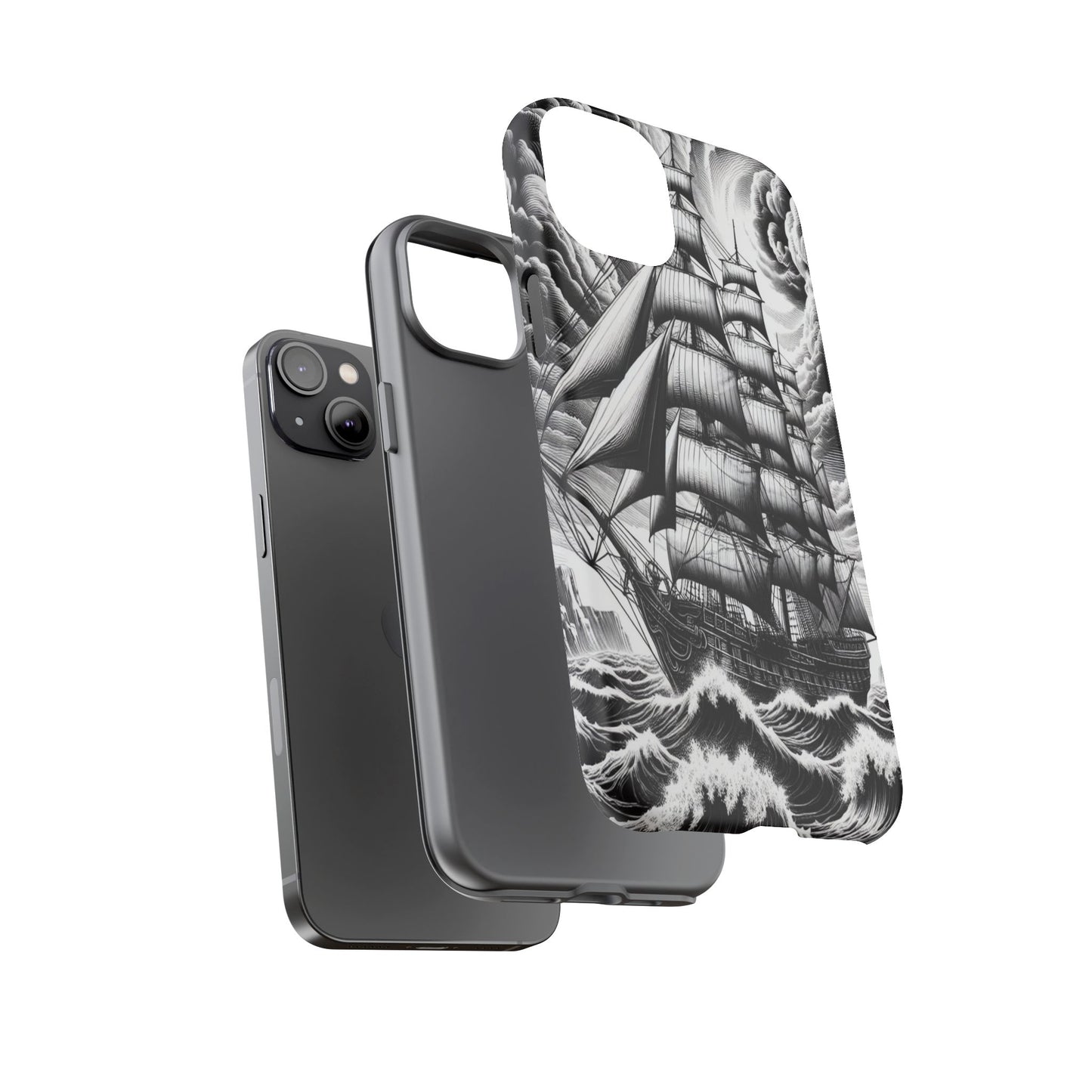 Voyage through the Tempest - Phone Case