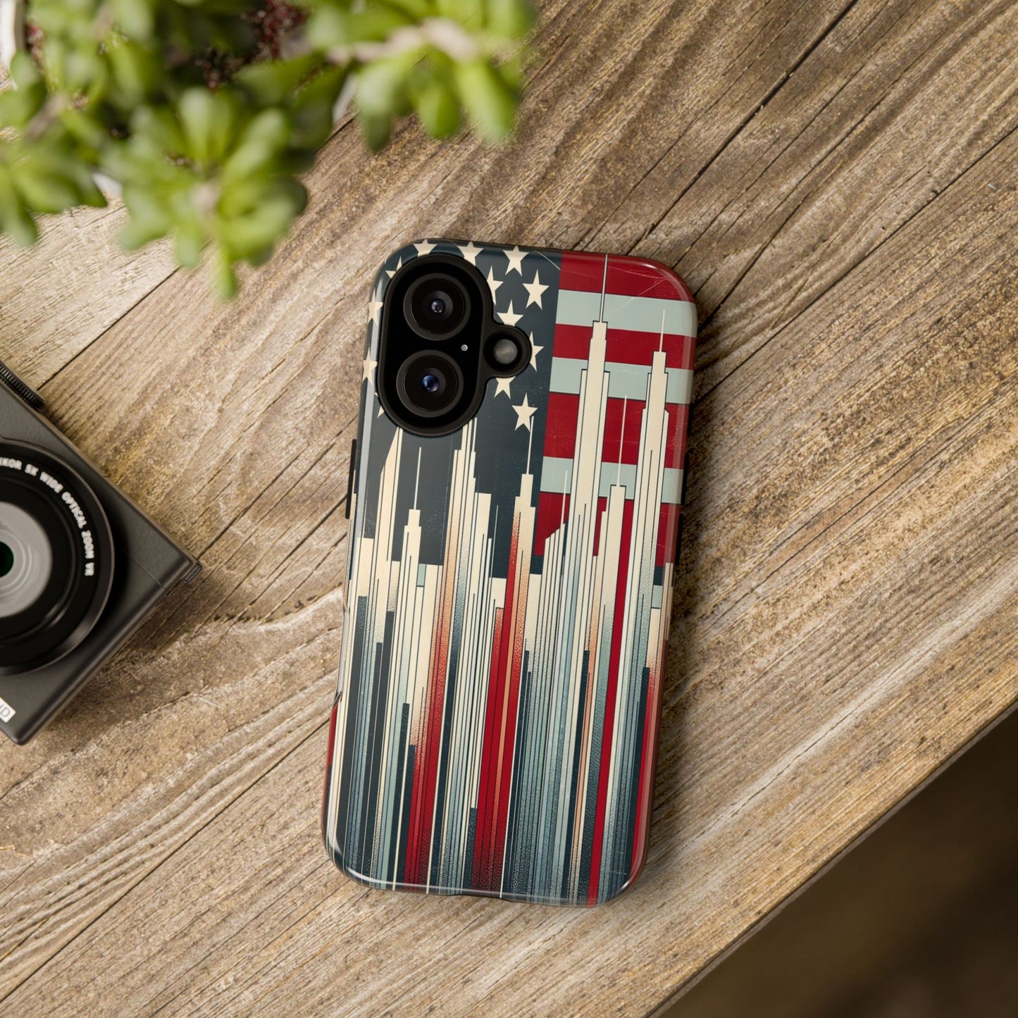 Skyline and Stars Unite - Phone Case
