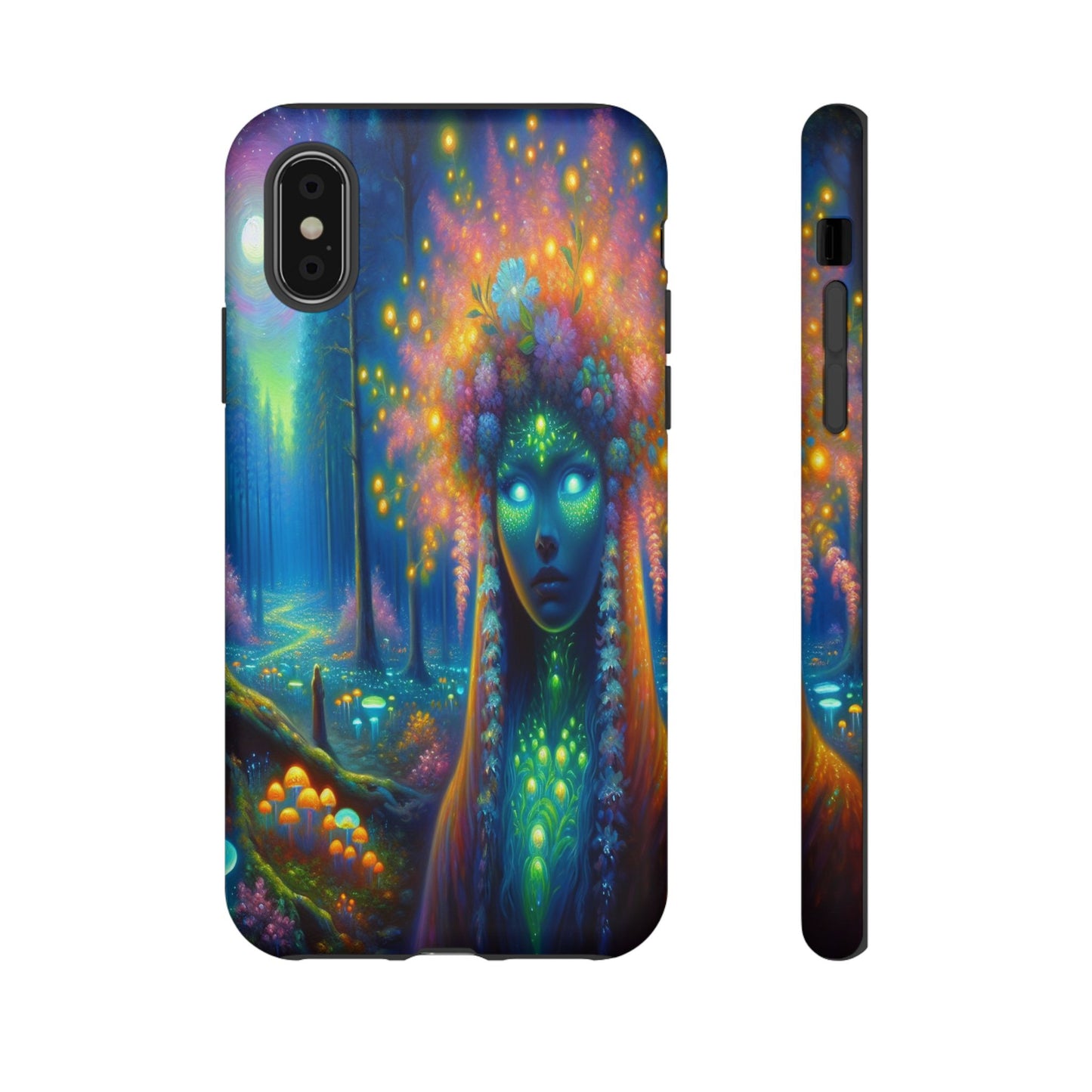 Forest of Mystical Lights - Phone Case