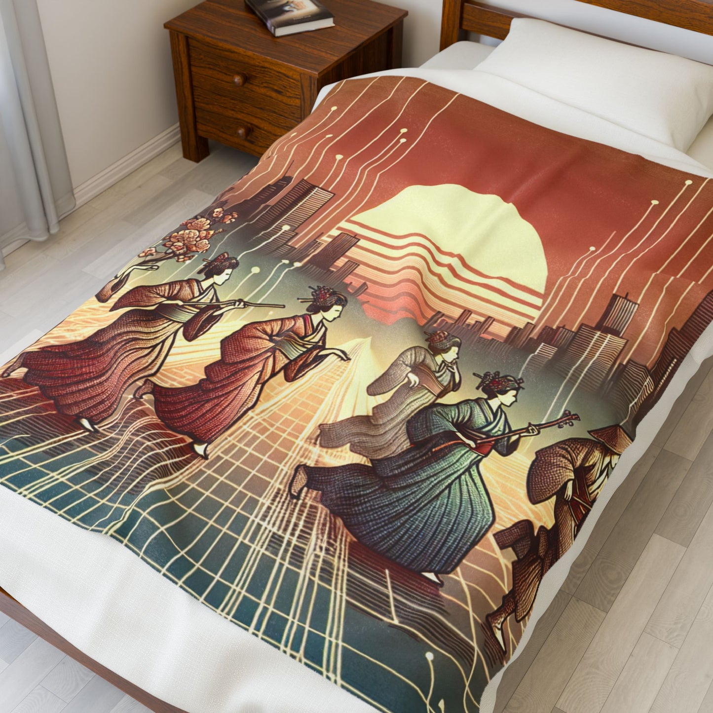 Procession of Traditions - Plush Blanket