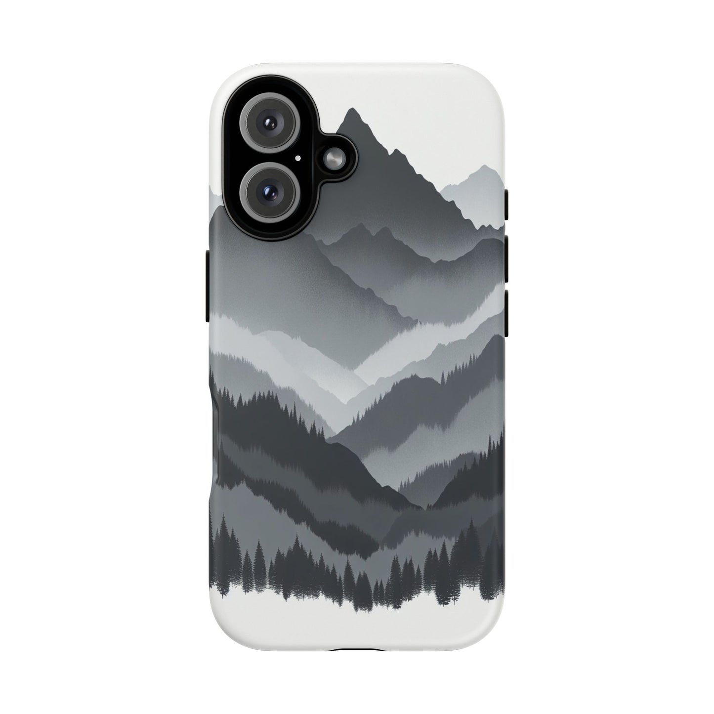 Layers of Misty Peaks - Phone Case