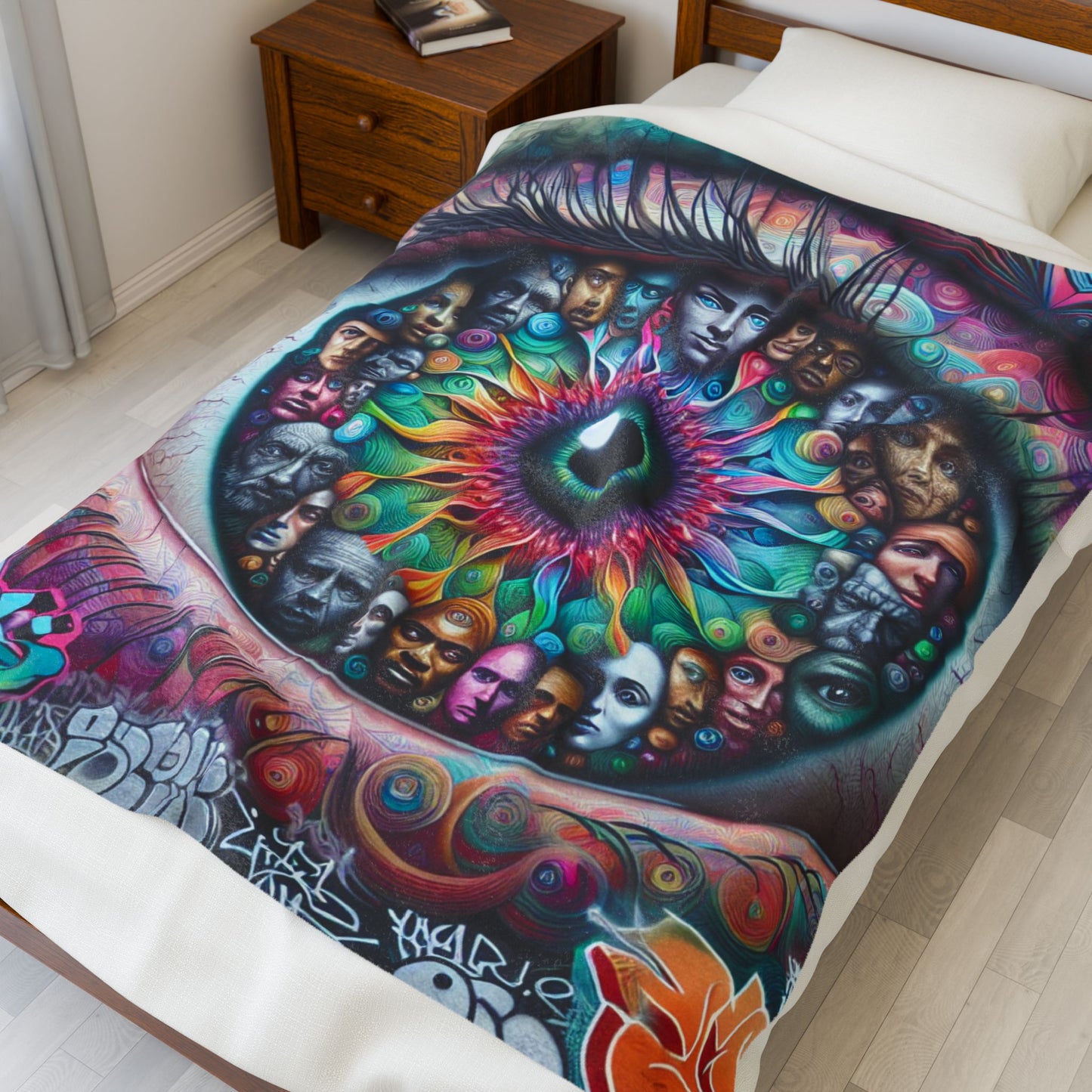 Eye of Diversity - Plush Blanket