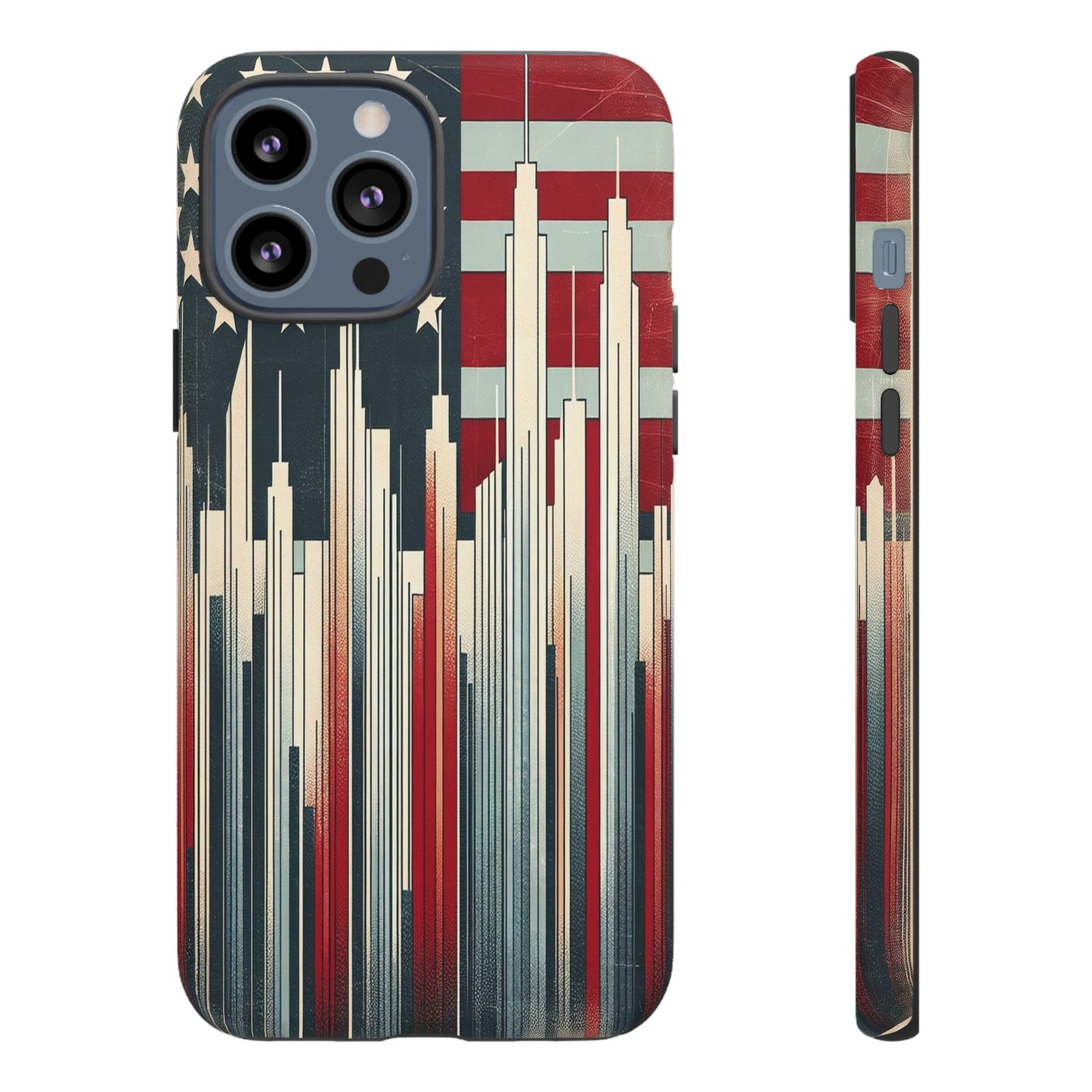 Skyline and Stars Unite - Phone Case