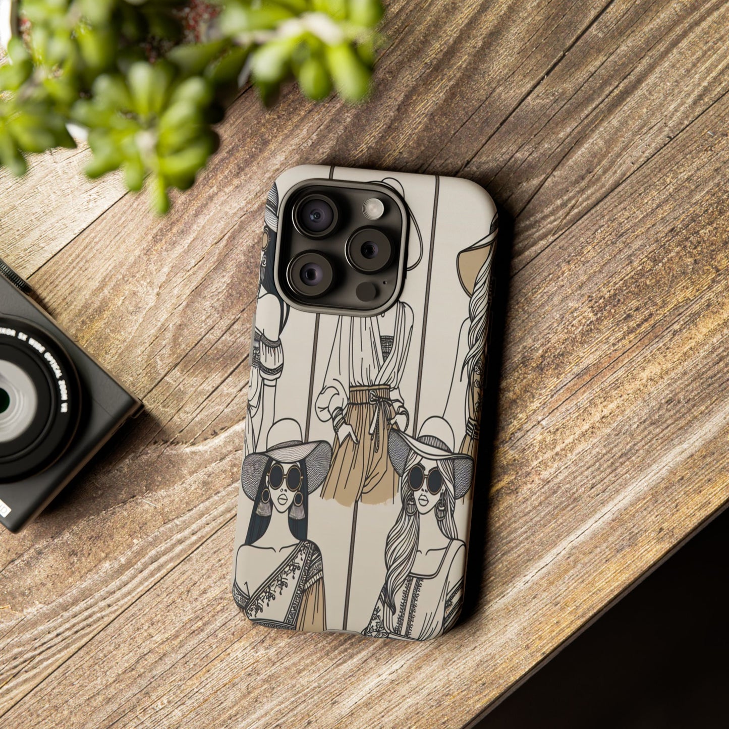 Chic Bohemian Fashion Styles - Phone Case