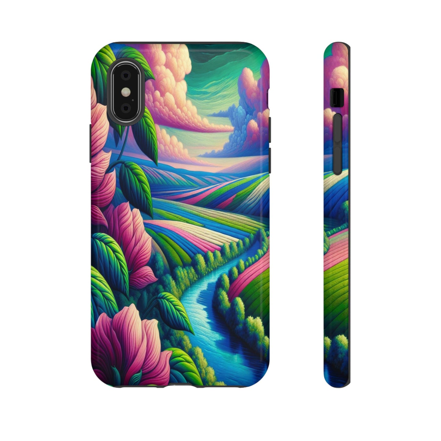 Protective Colors by the River Iphone Case Compatible With Iphone 16 15 14 - Phone Cover