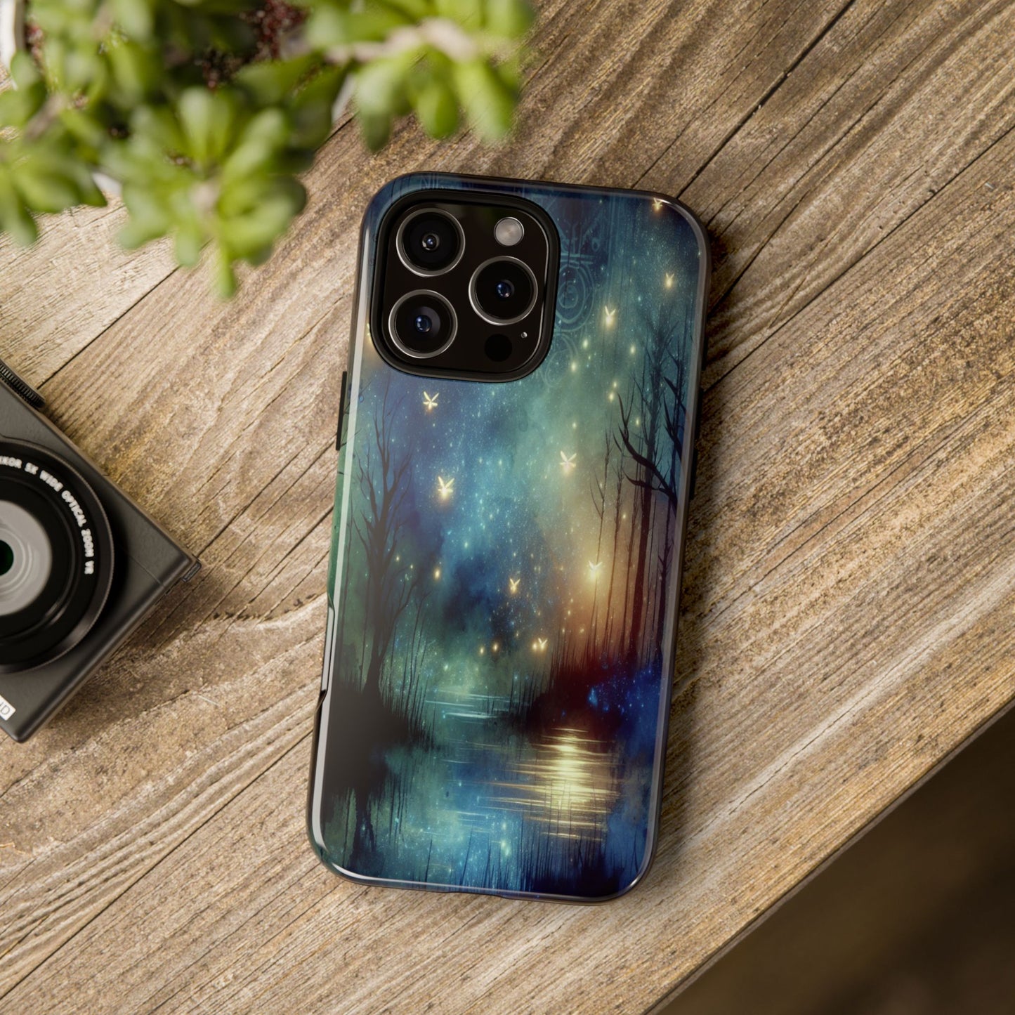 Starlit Fantasy Forest - Phone Case