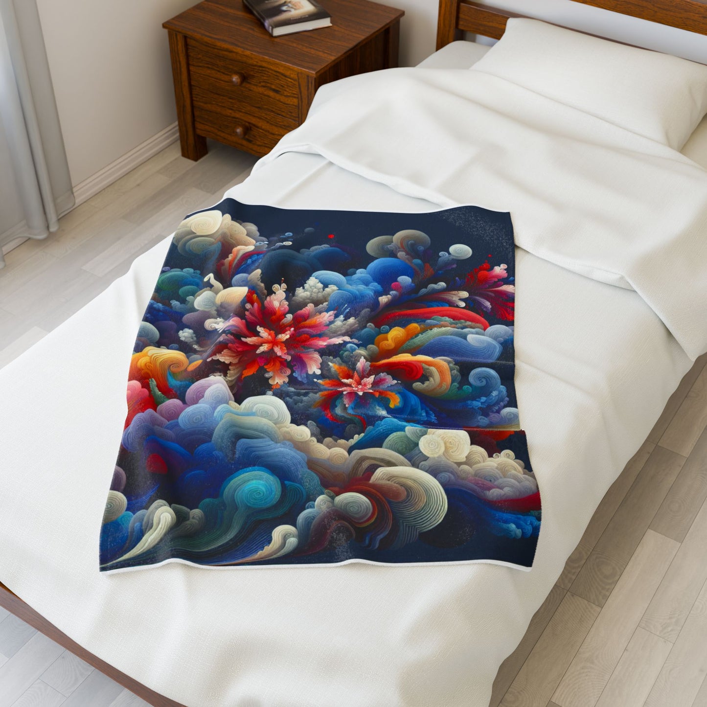 Burst of Creativity - Plush Blanket