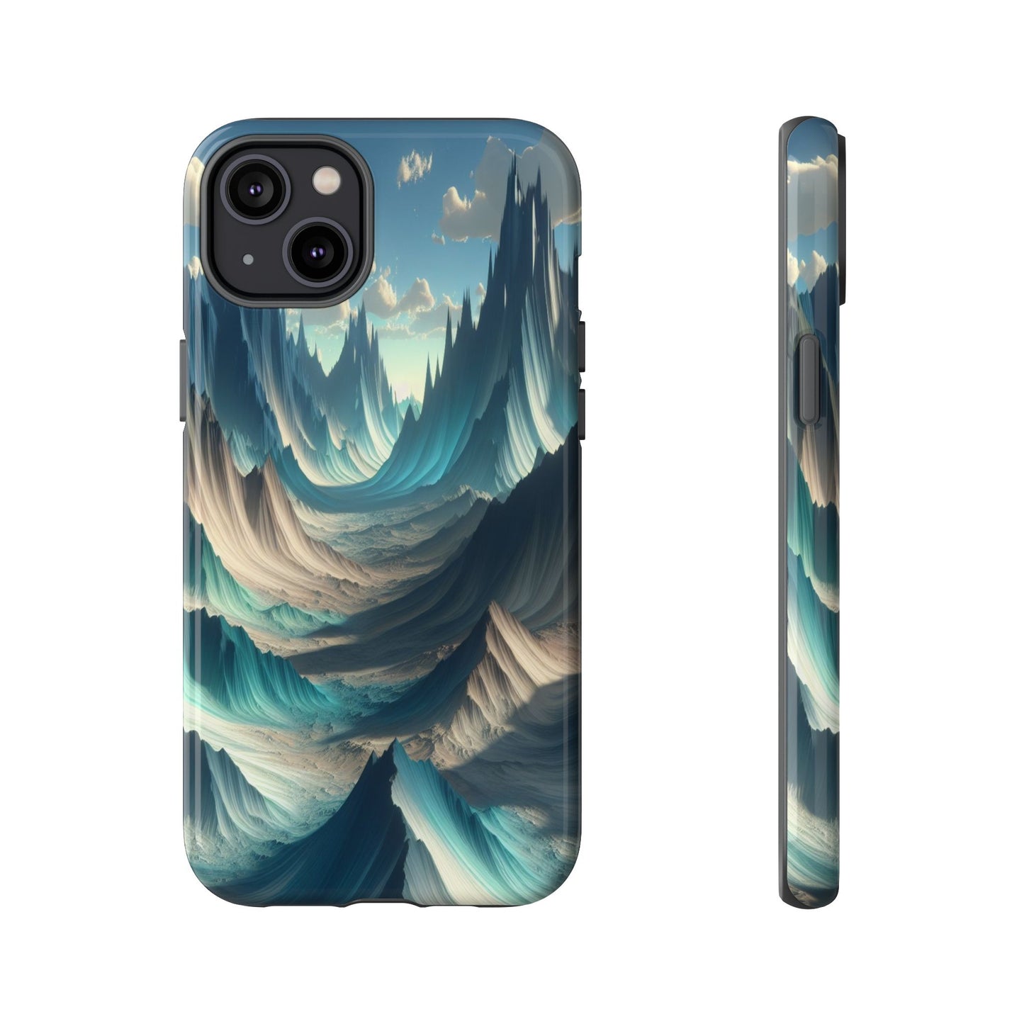 Whispering Peaks of Imagination - Phone Case