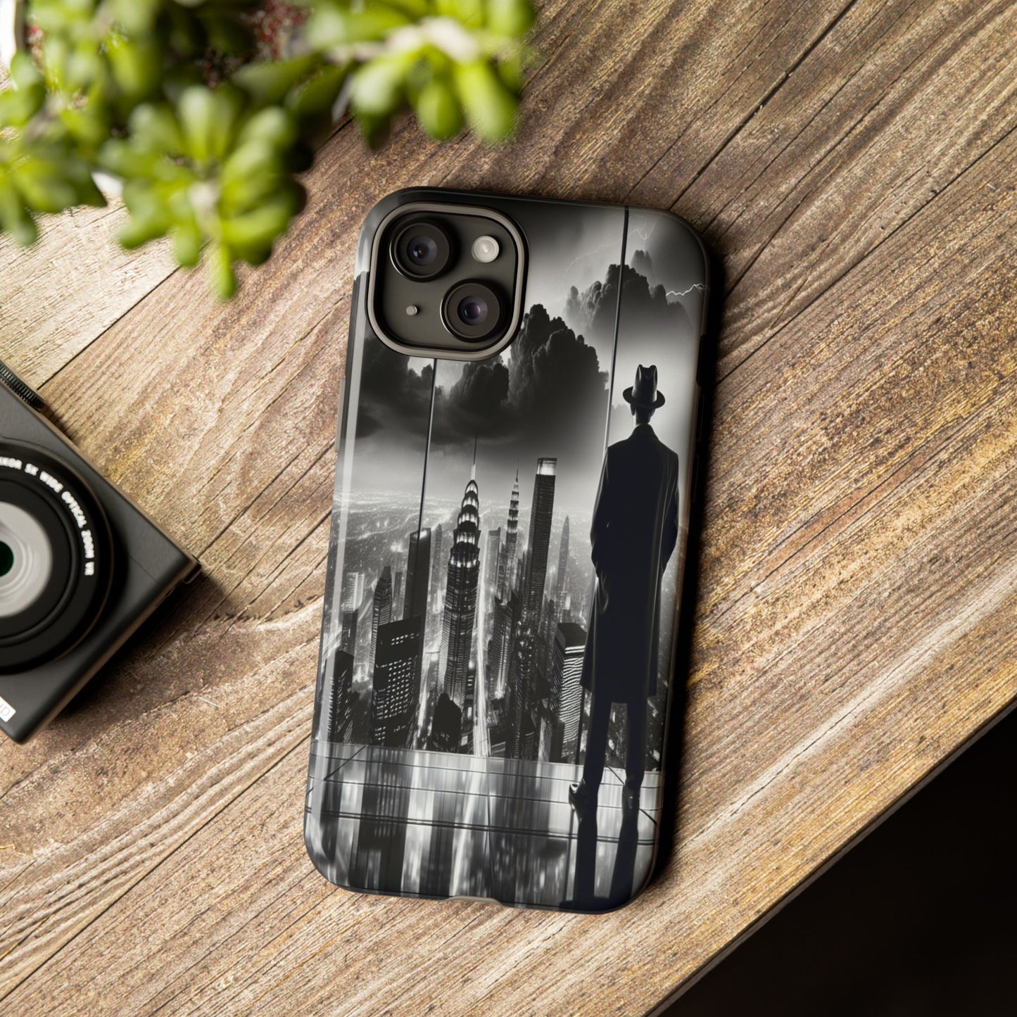 City from the Shadows - Phone Case
