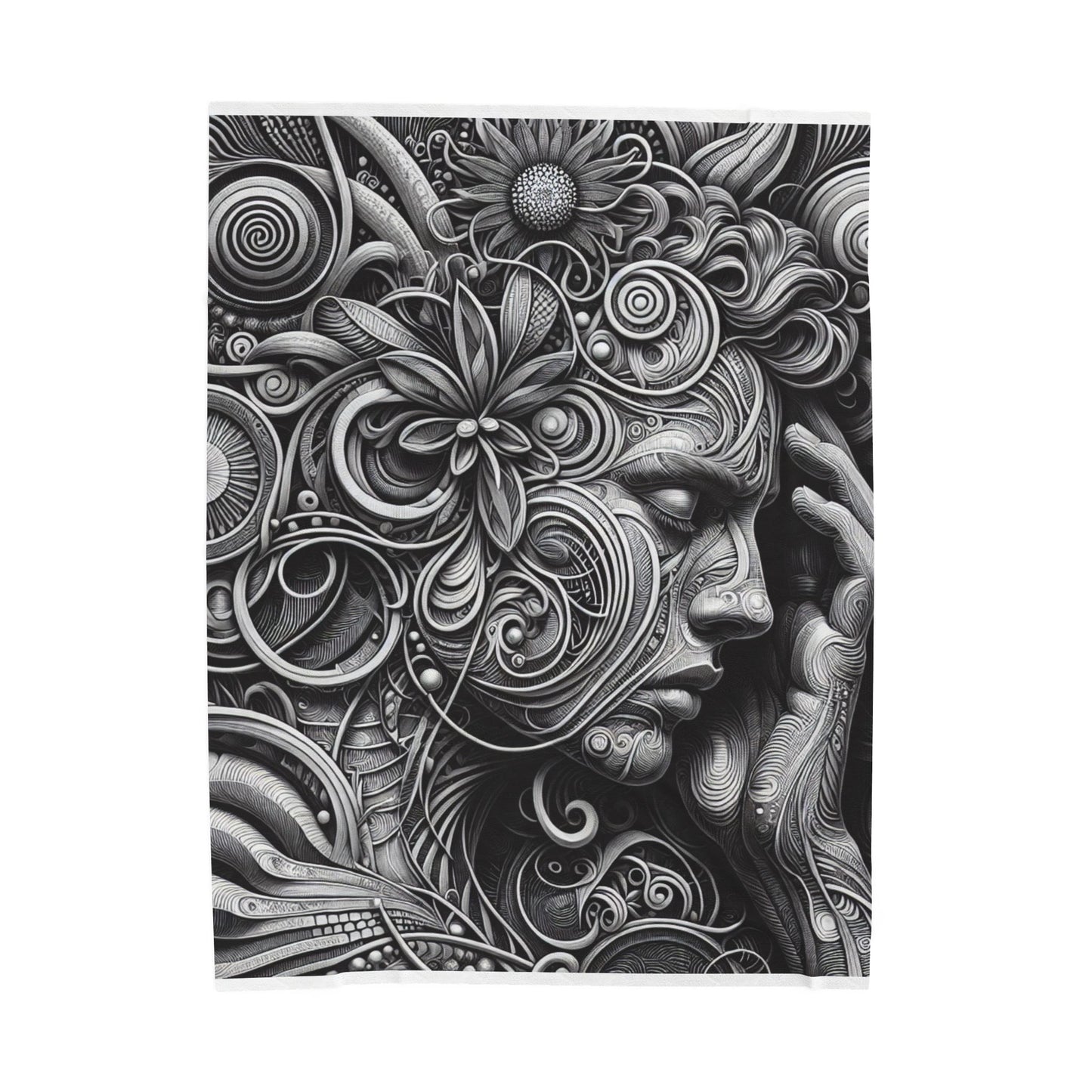 Intricate Mindfulness- Plush Blanket