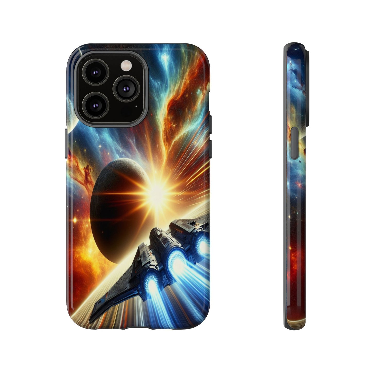 Protective Journey Through the Stars Iphone Case Compatible With Iphone 16 15 14 - Phone Cover