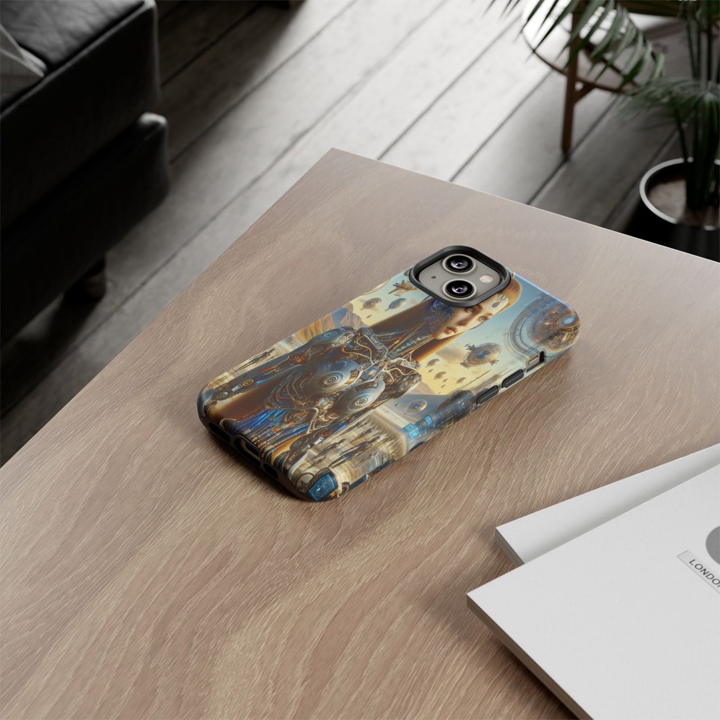 Futuristic Realm of Technology - Phone Case