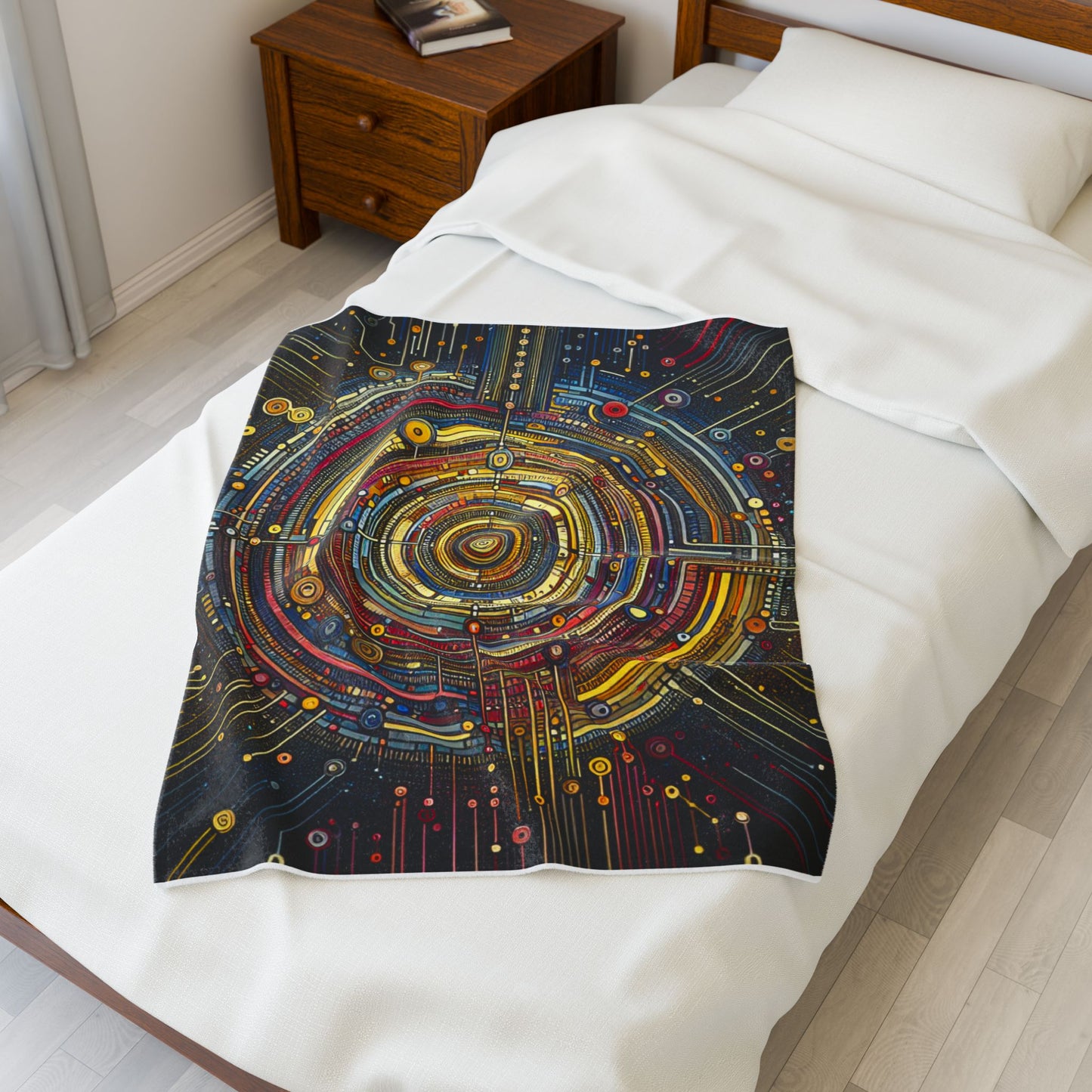 Circuitry Nexus- Plush Blanket