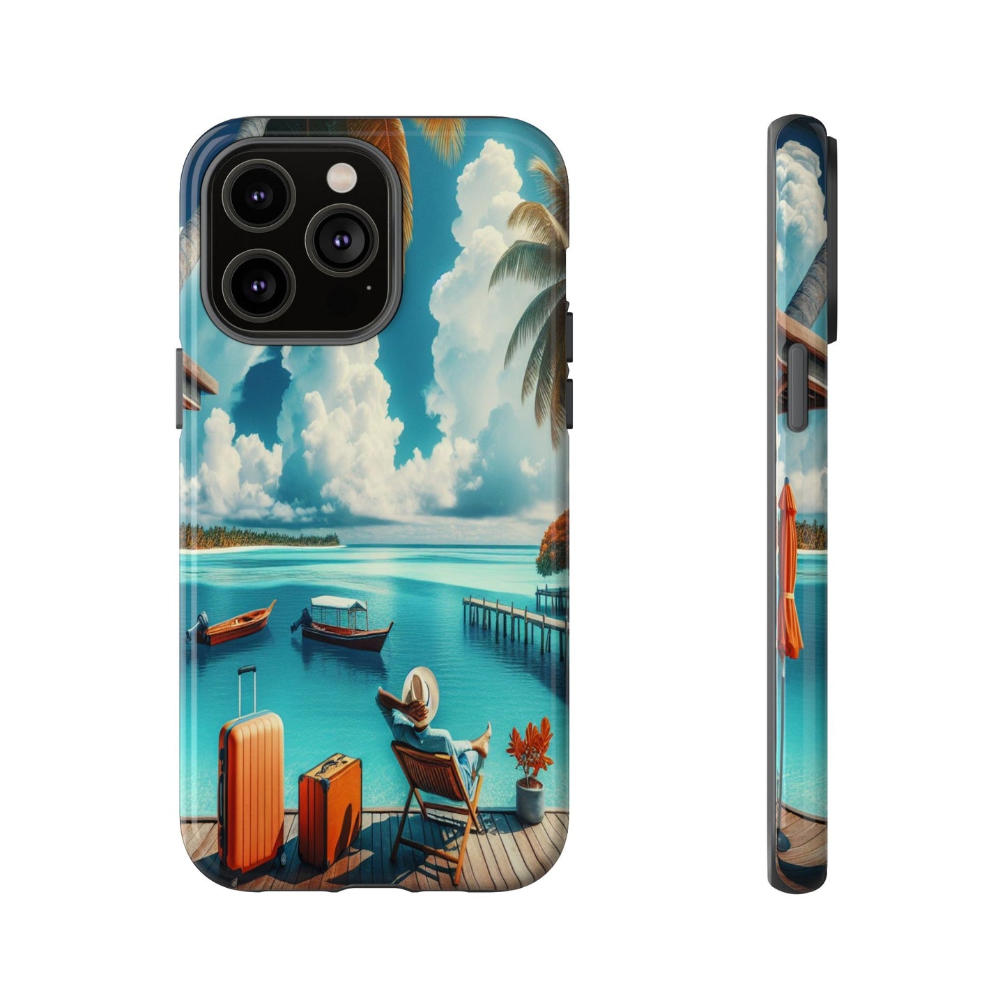 Island Escape Oasis - Phone Case