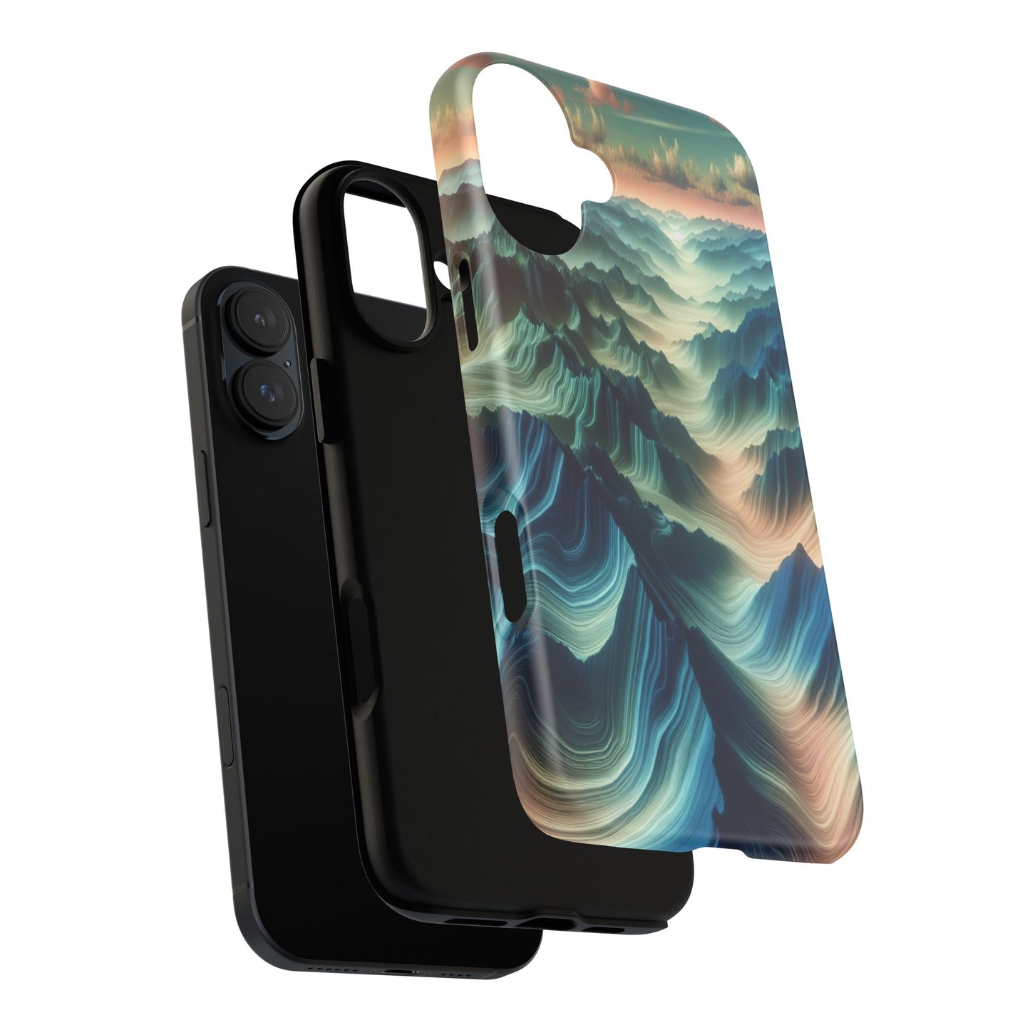 Ethereal Landscapes of Tranquility - Phone Case