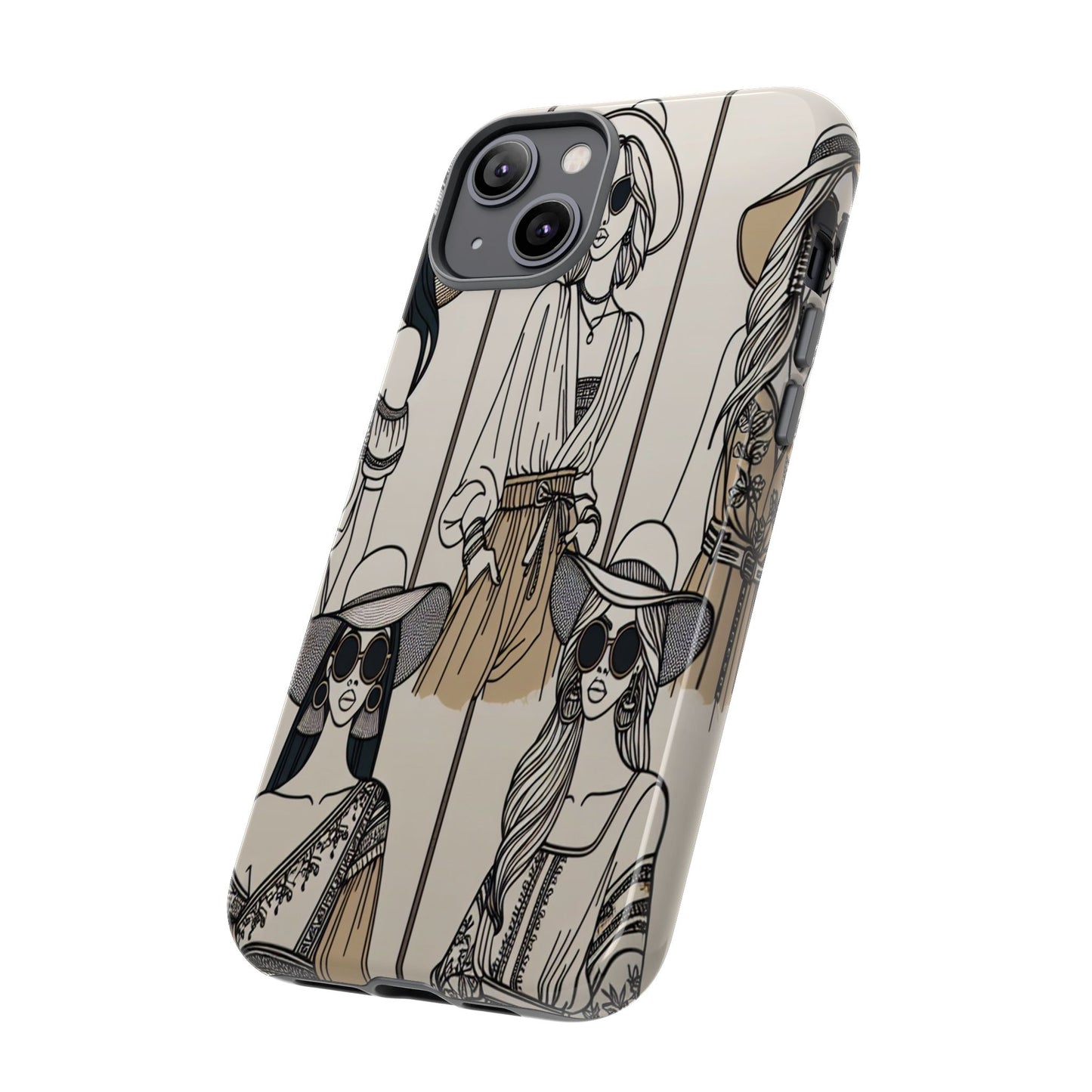 Chic Bohemian Fashion Styles - Phone Case