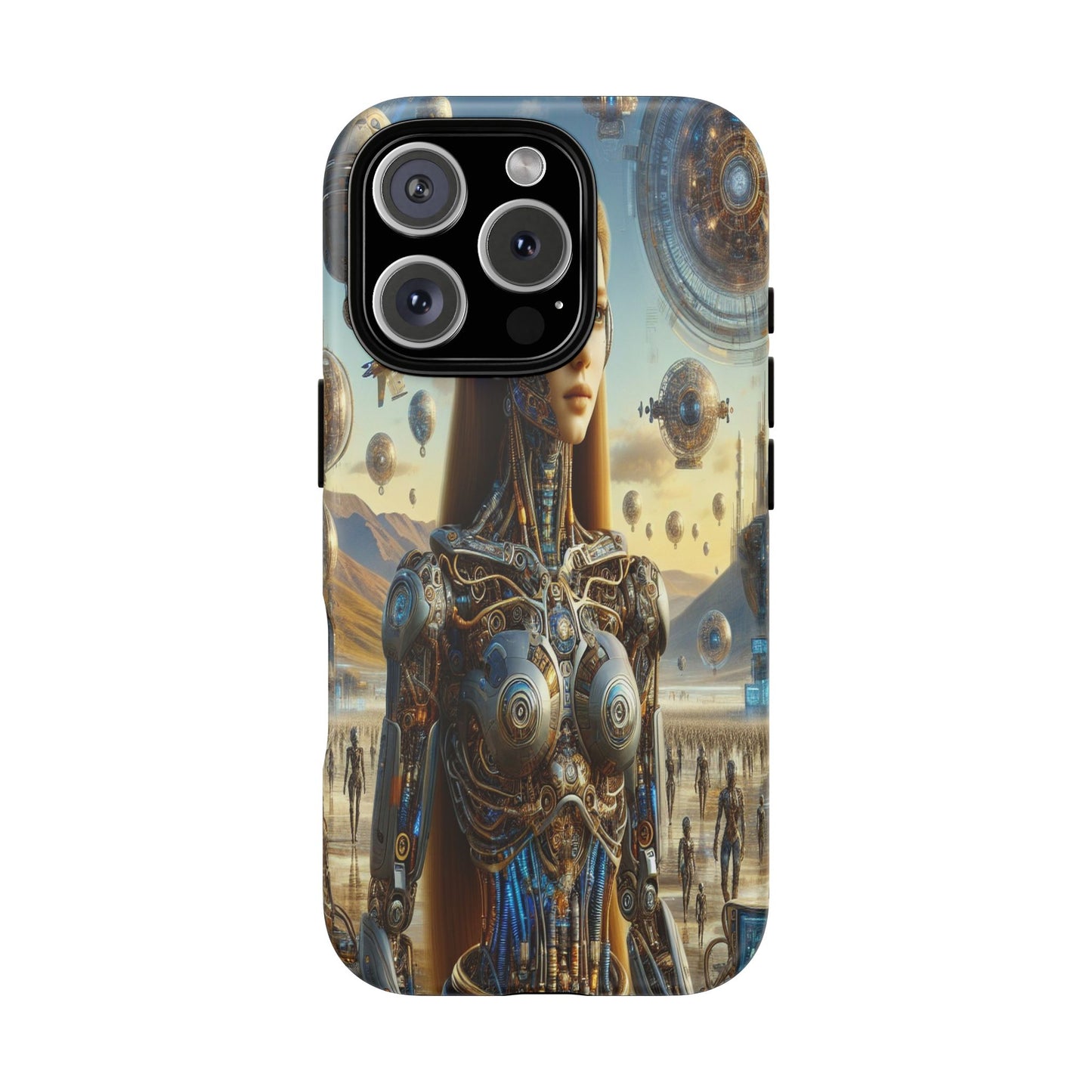 Futuristic Realm of Technology - Phone Case