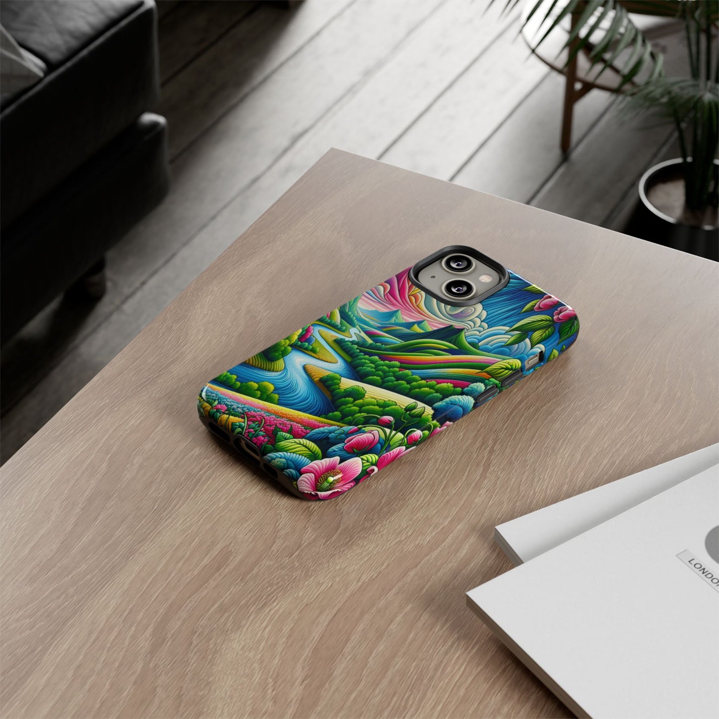 Colorful Landscape Fantasy - Phone Case
