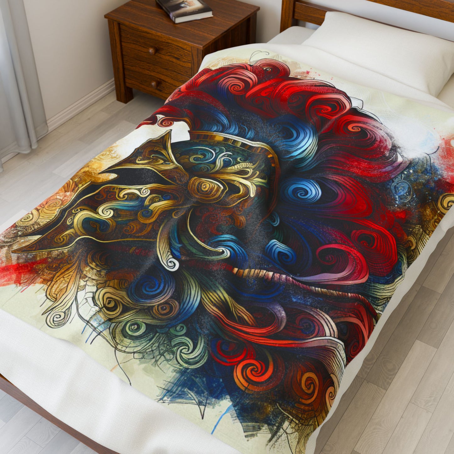 Gladiator's Aura - Plush Blanket