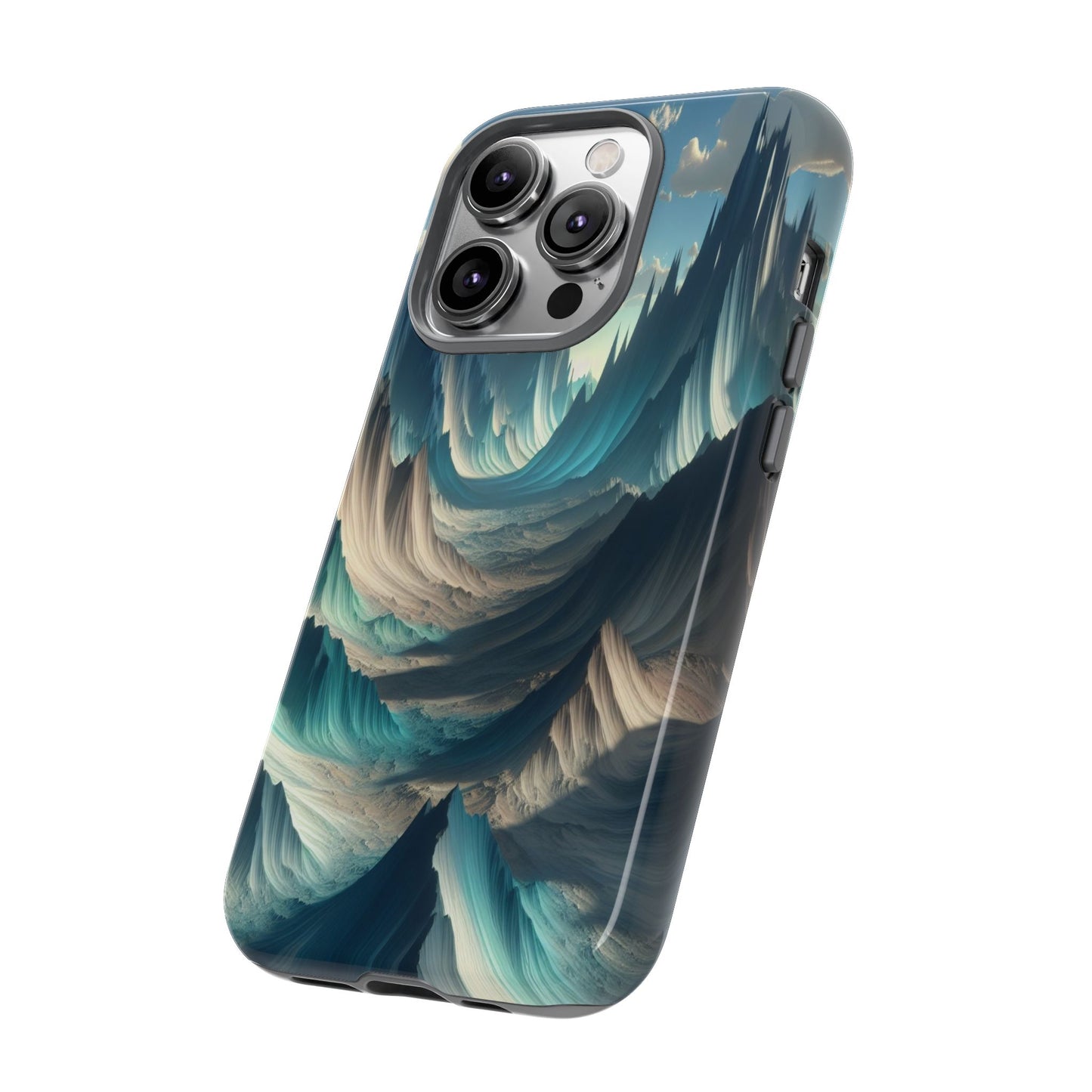Whispering Peaks of Imagination - Phone Case