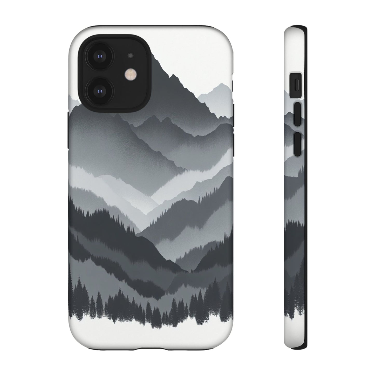 Layers of Misty Peaks - Phone Case