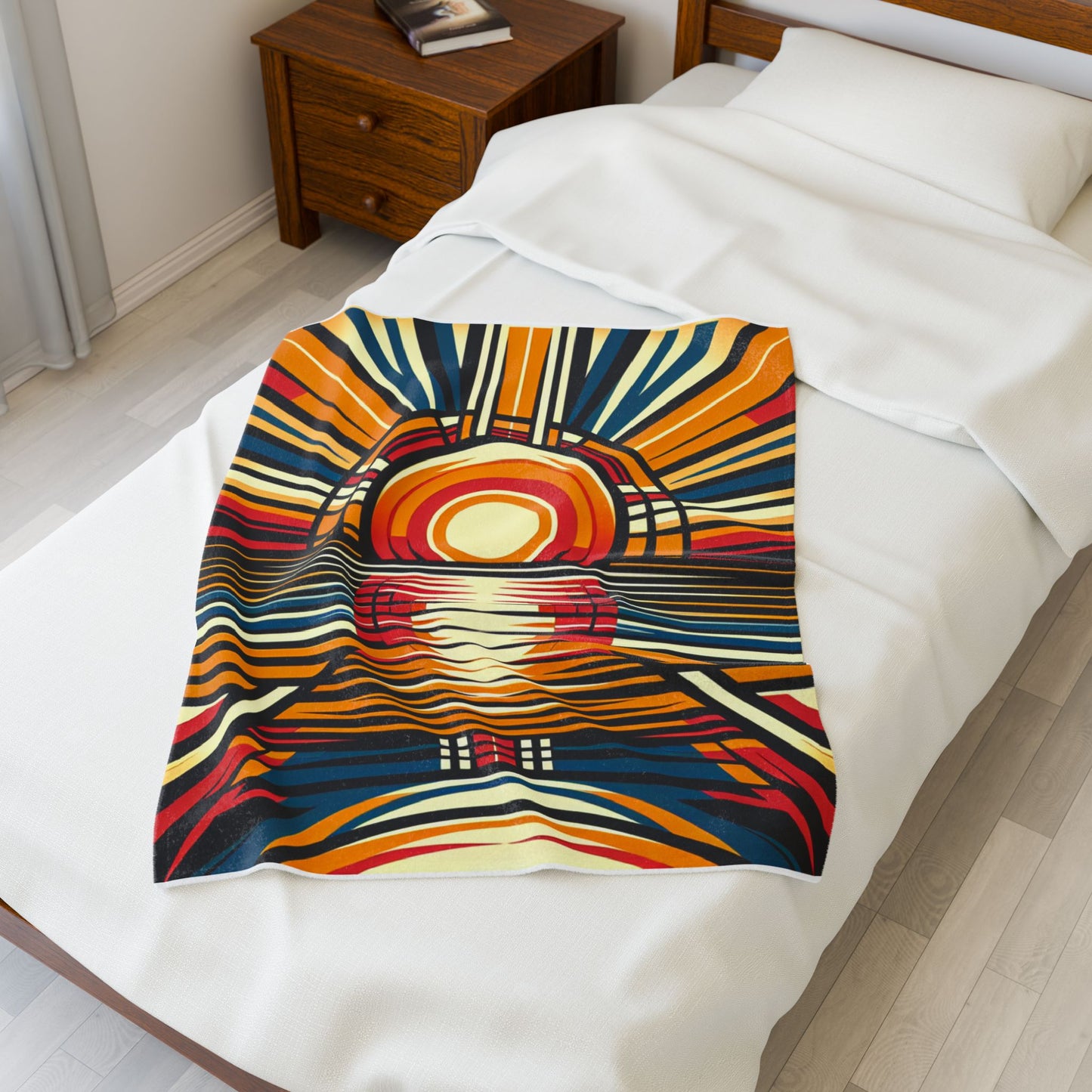 Radiance Unleashed - Plush Blanket