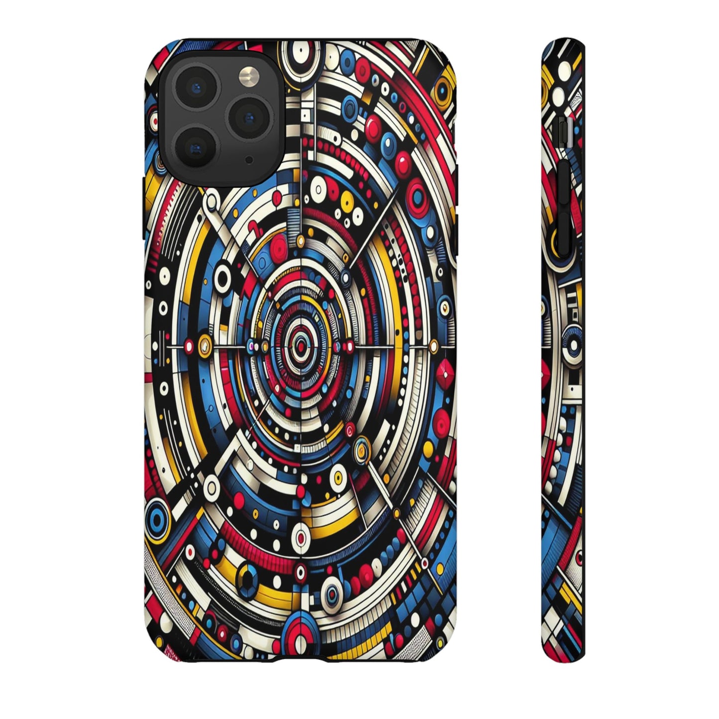 Kaleidoscope of Geometry and Color - Phone Case