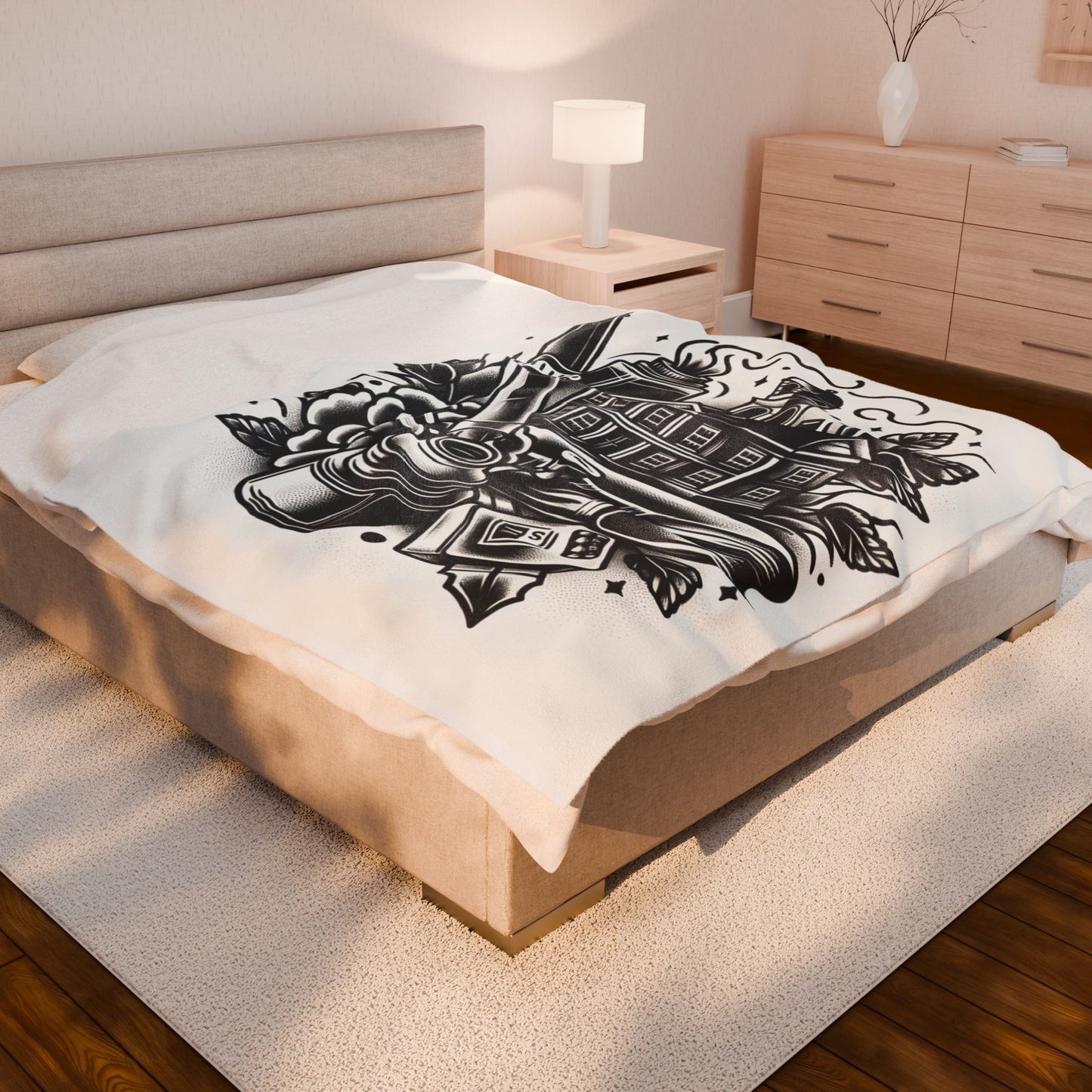 Academic Heritage and Scientific Pursuit- Plush Blanket