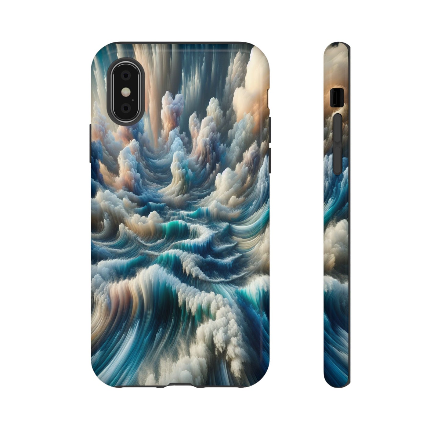 Waves of Clouded Light - Phone Case