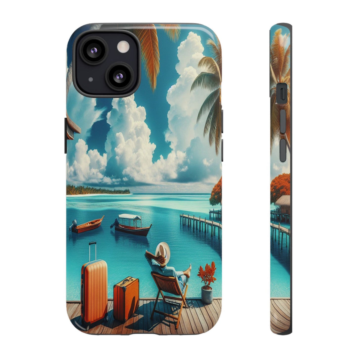 Island Escape Oasis - Phone Case