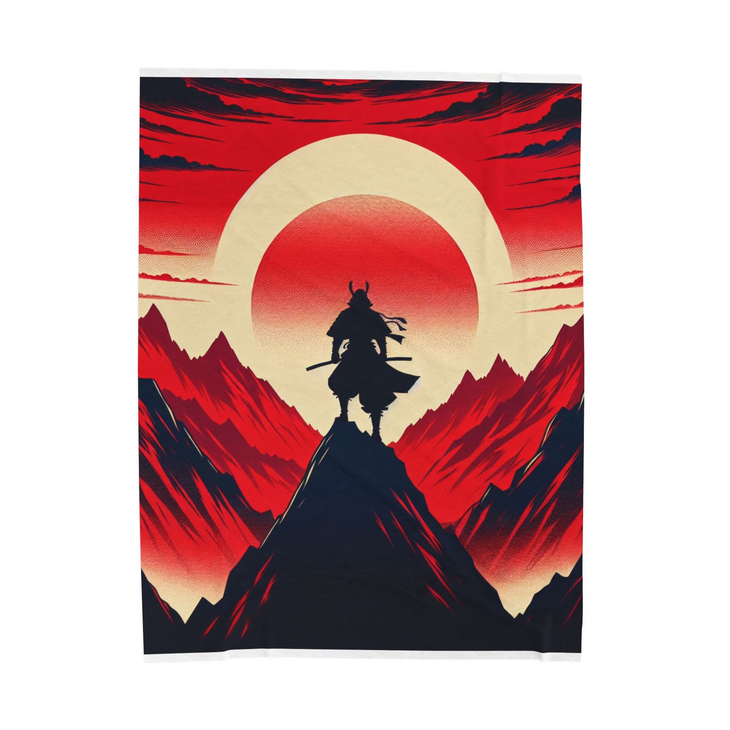 Warrior at Dawn - Plush Blanket