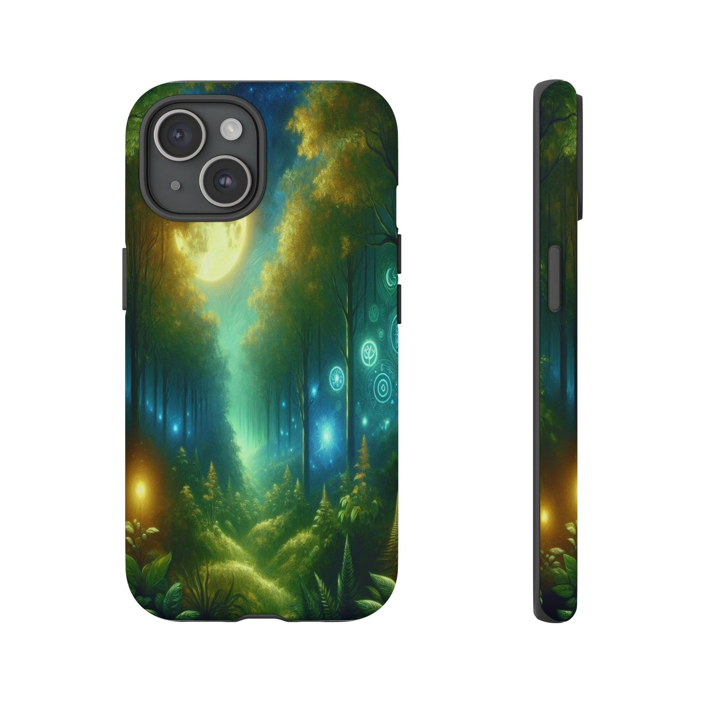 Moonlit Forest Wonders - Phone Case