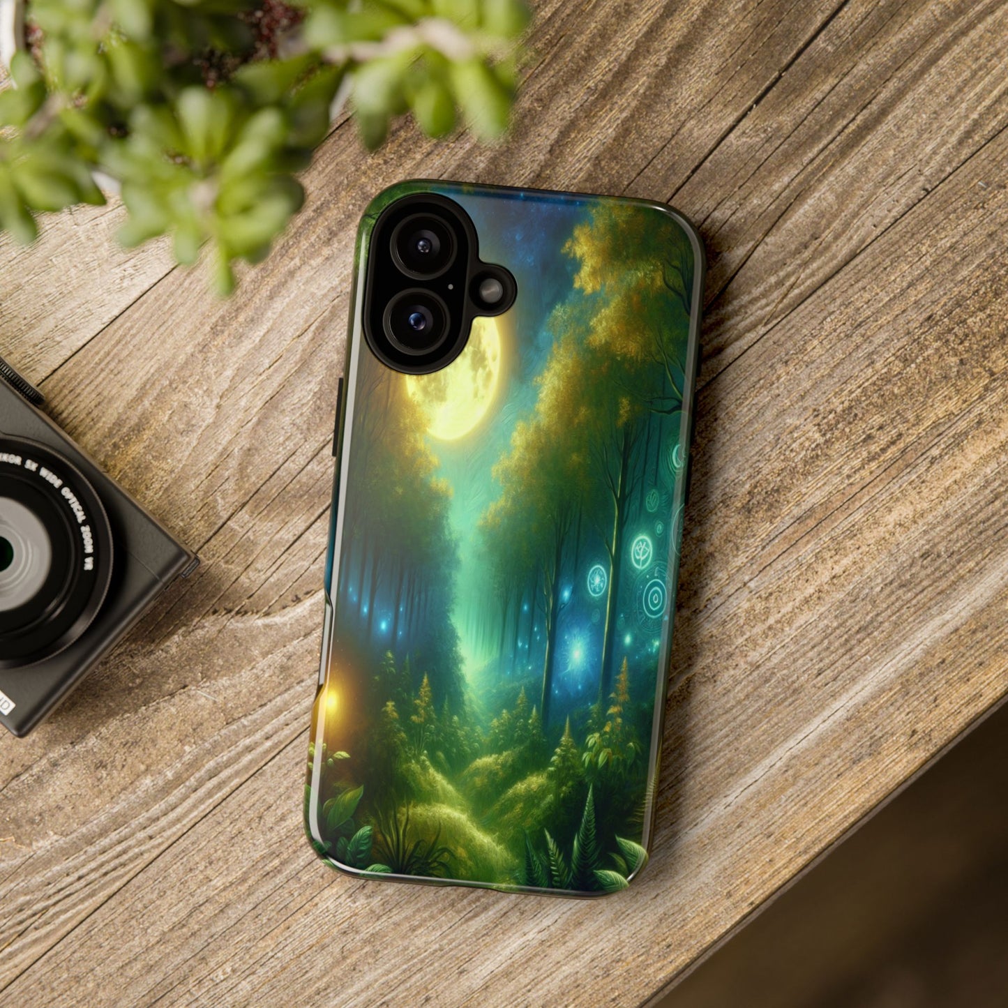Moonlit Forest Wonders - Phone Case