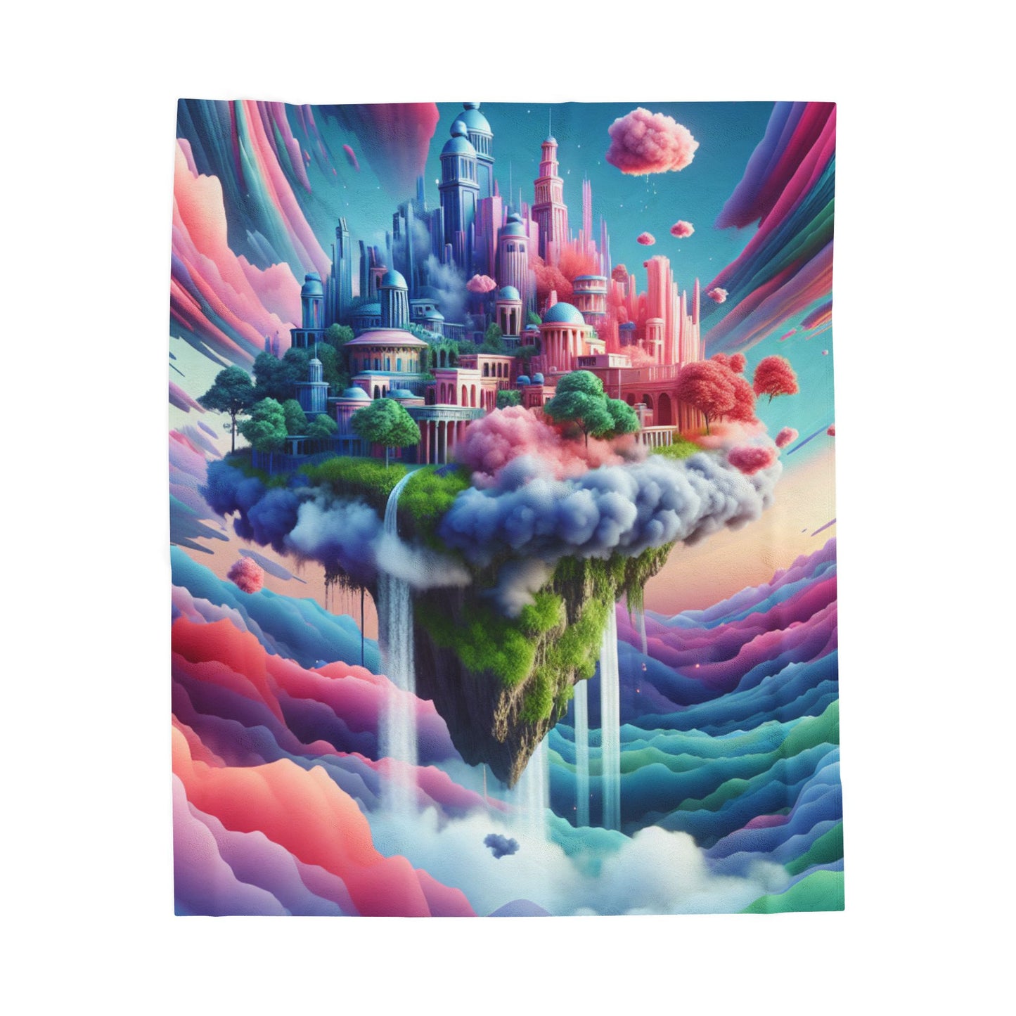 Floating Paradigm - Plush Blanket