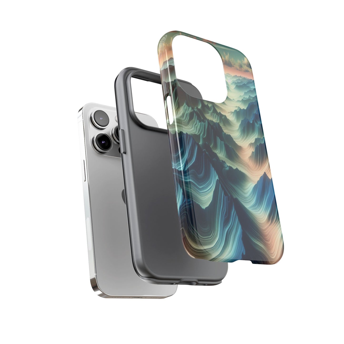 Ethereal Landscapes of Tranquility - Phone Case