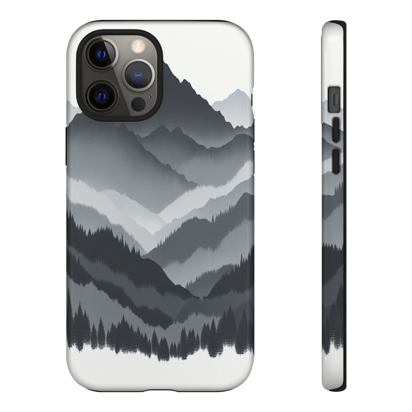 Layers of Misty Peaks - Phone Case