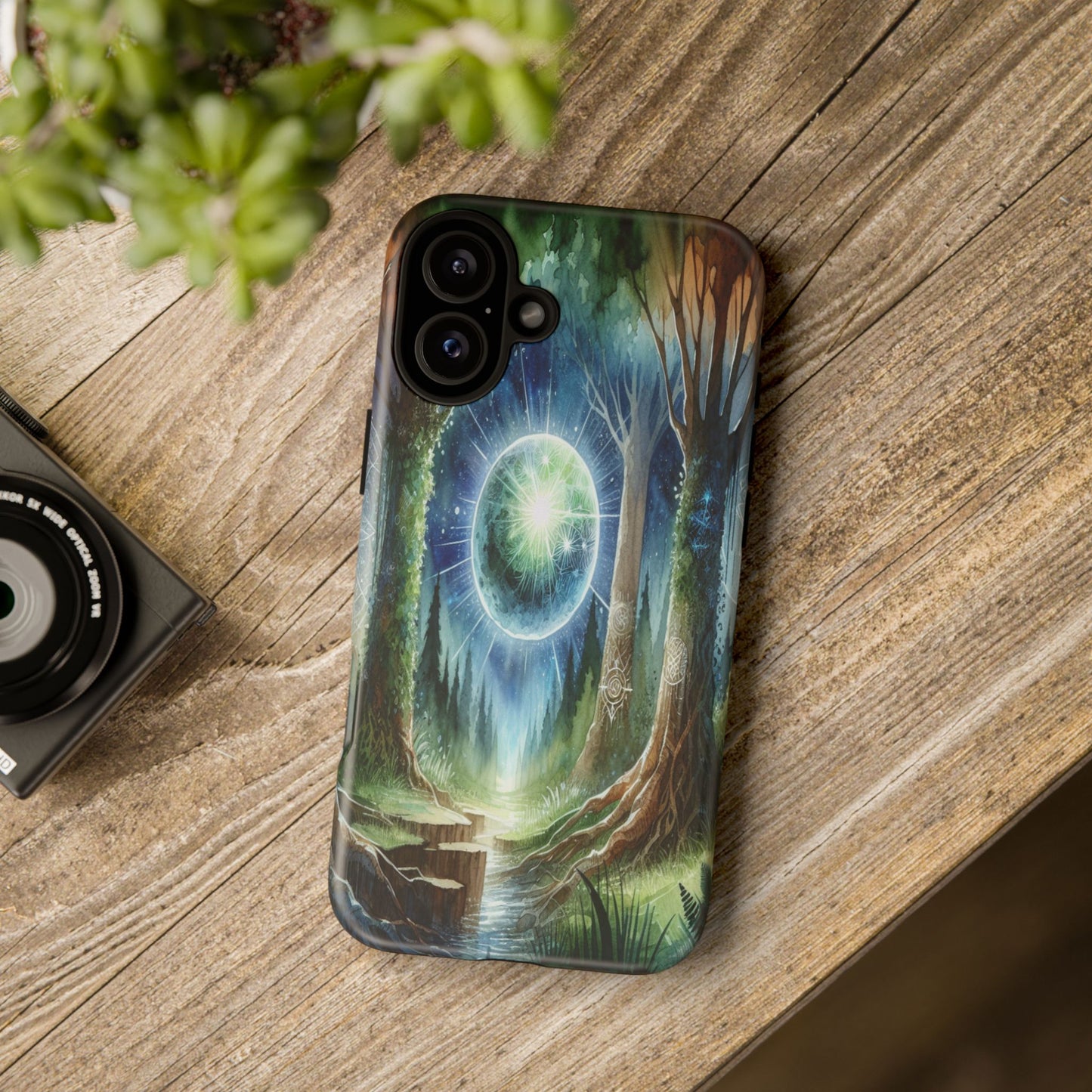 Celestial Forest Vista - Phone Case