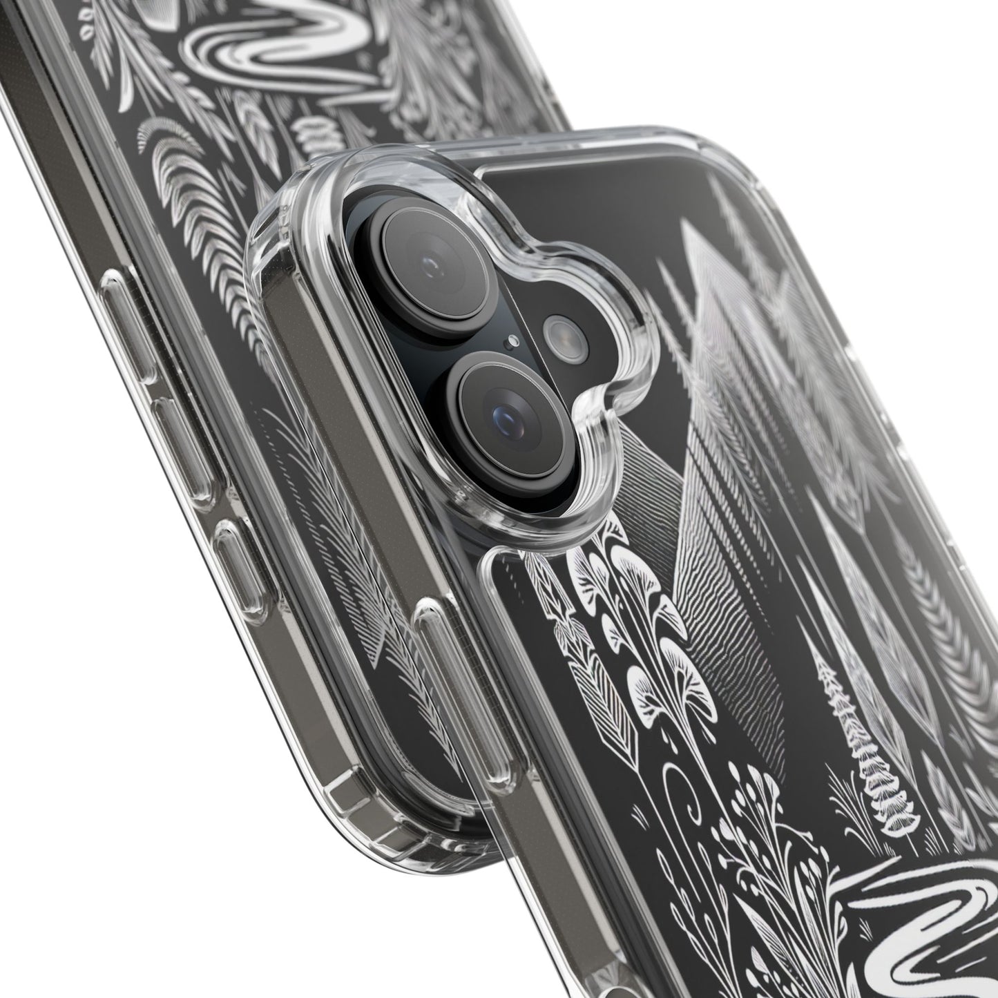 Transparent Alpine Wilderness Pathways Iphone Case Compatible With Iphone 16 15 14 - Clear Phone Cover