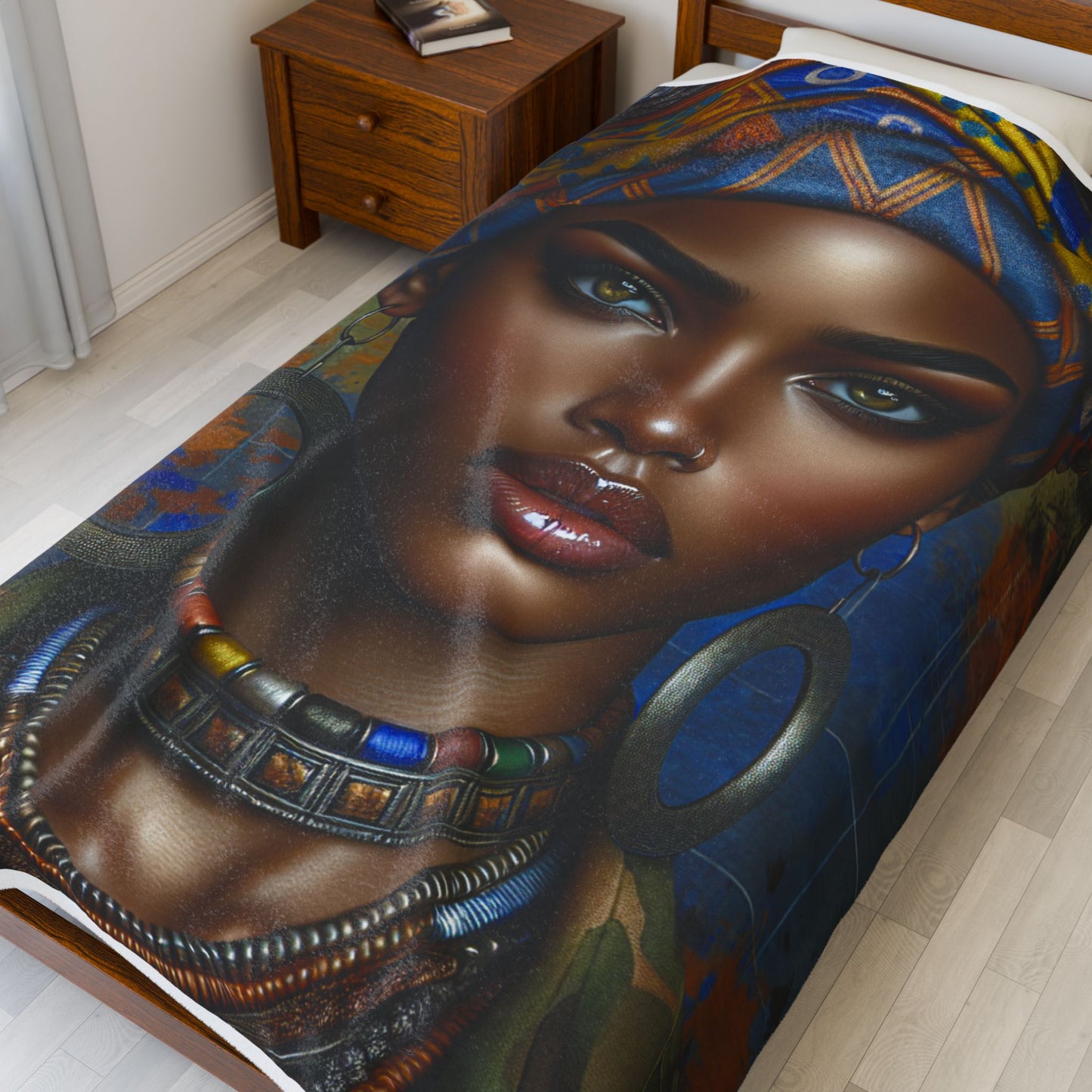 Portraiture of Resilience- Plush Blanket