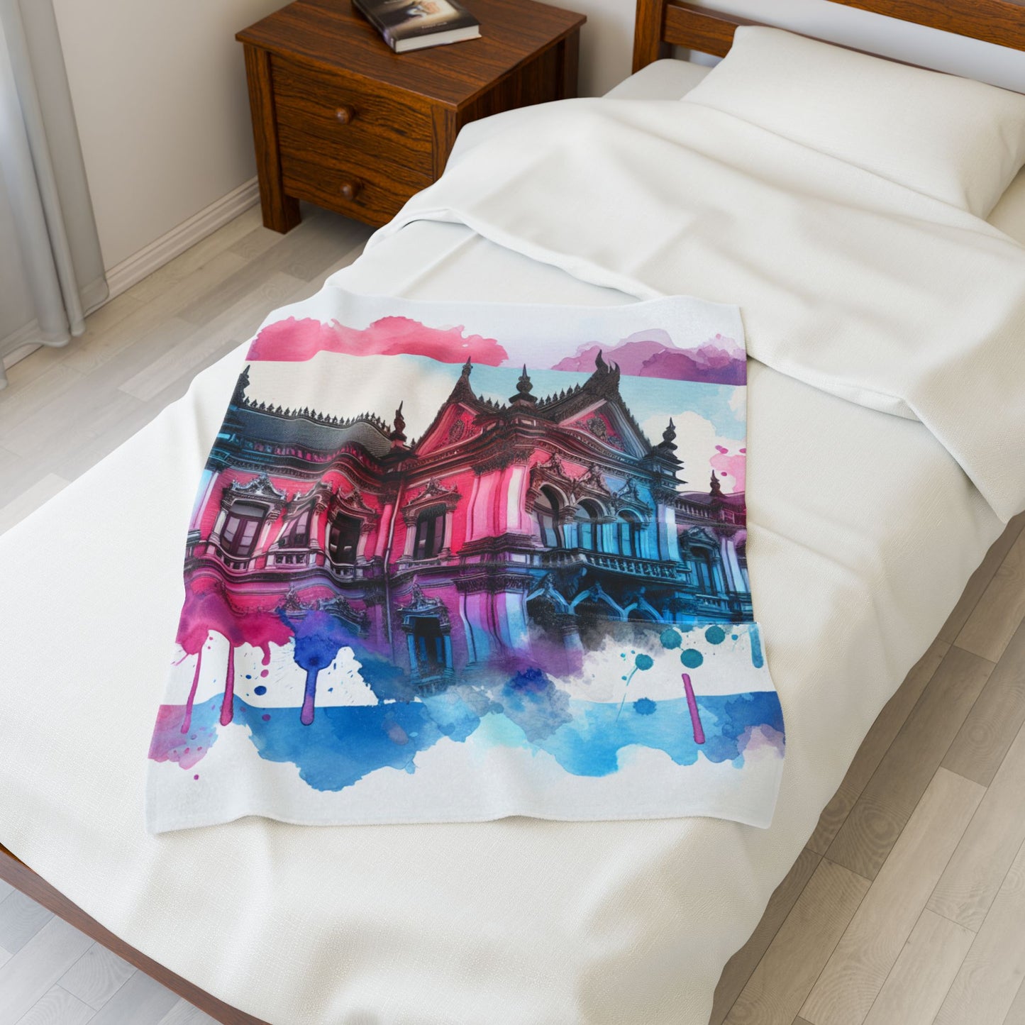 Castle of Vibrance - Plush Blanket