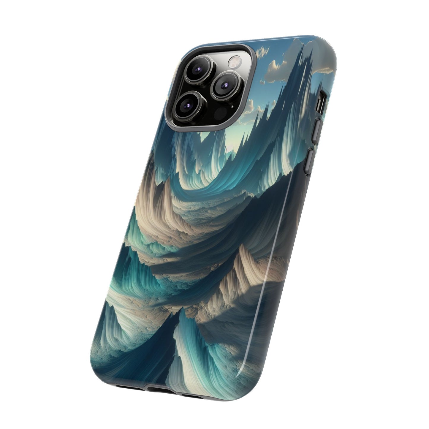 Whispering Peaks of Imagination - Phone Case