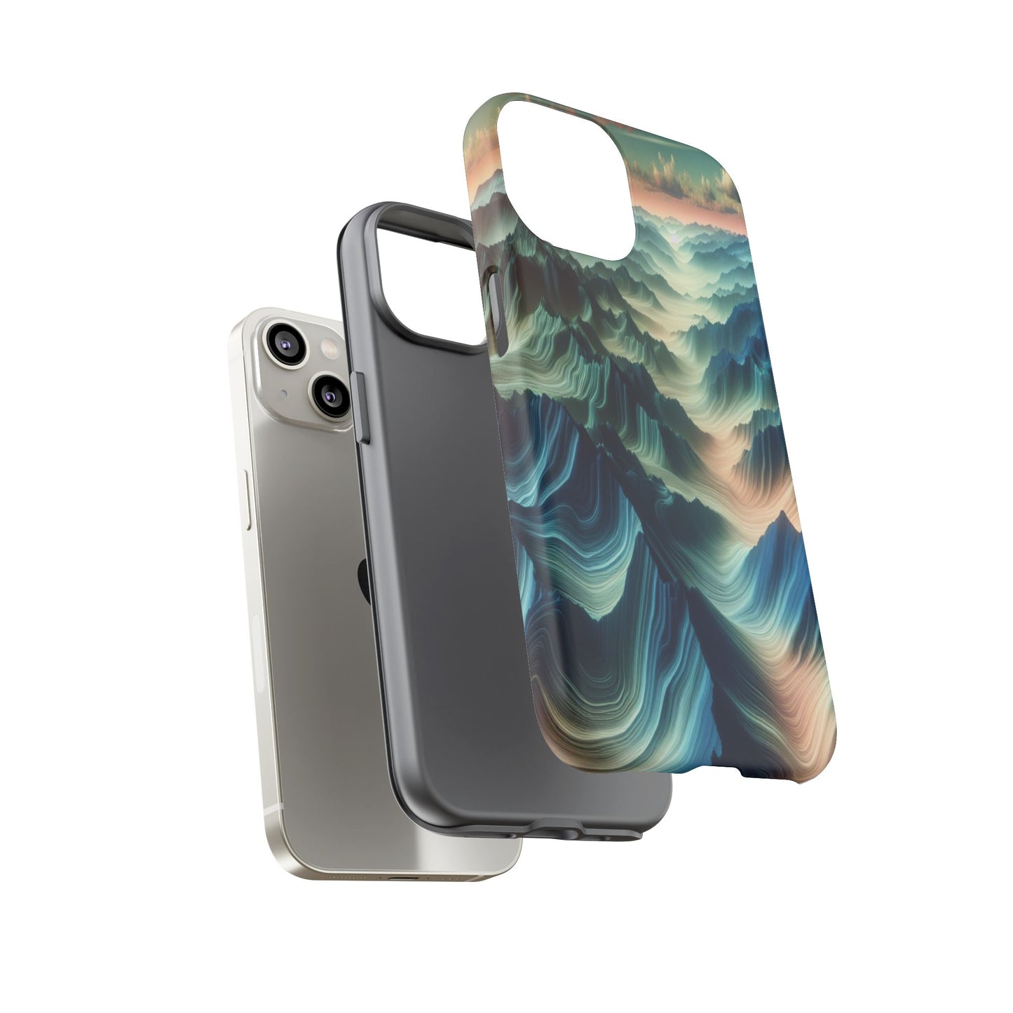 Ethereal Landscapes of Tranquility - Phone Case