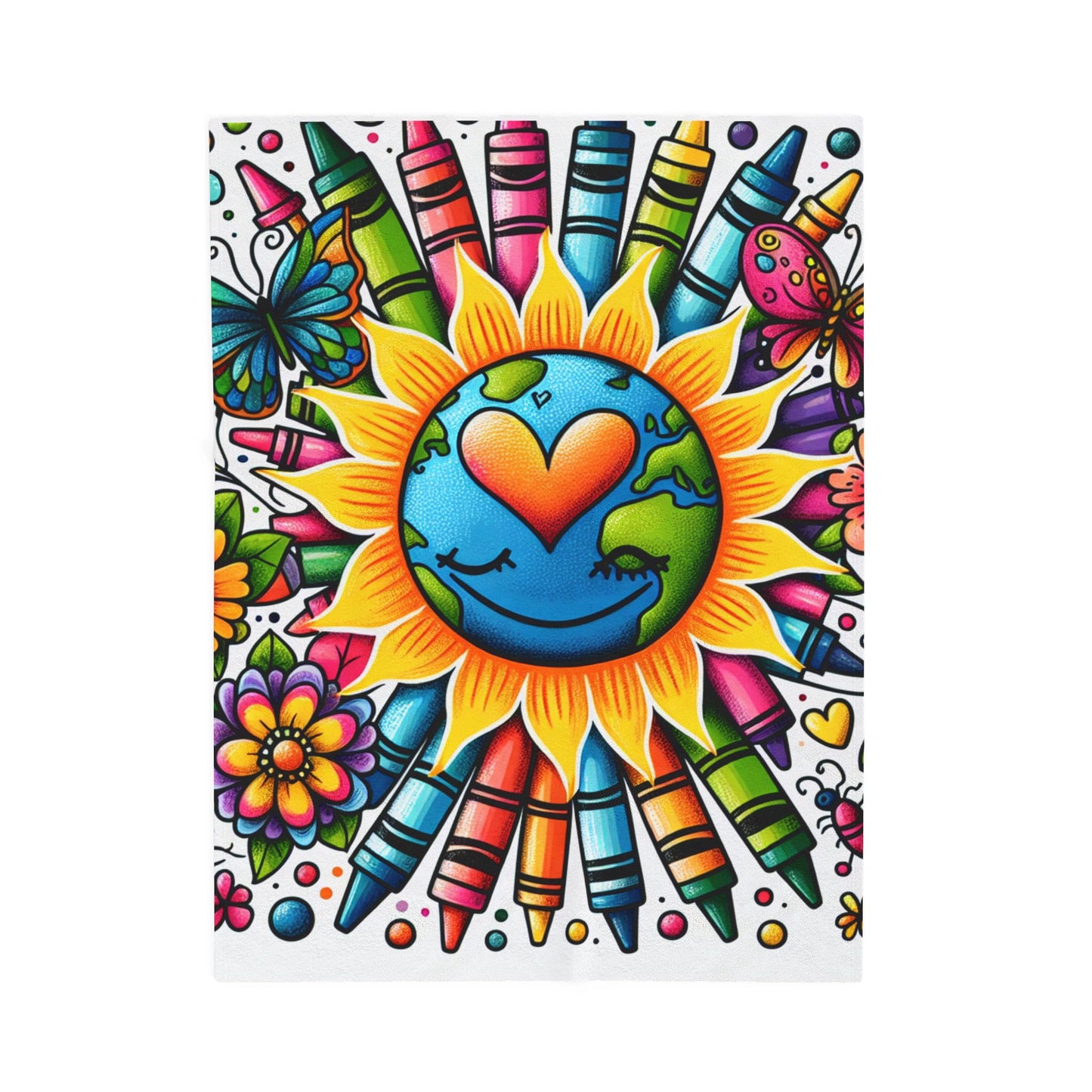 Joyful Creation Fiesta - Plush Blanket
