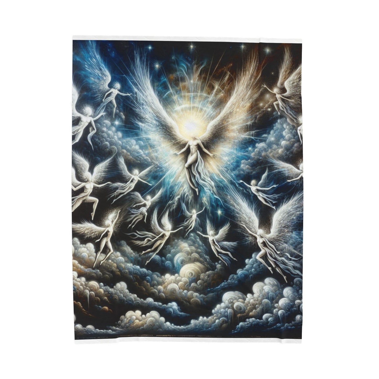 Cosmic Ascension - Plush Blanket