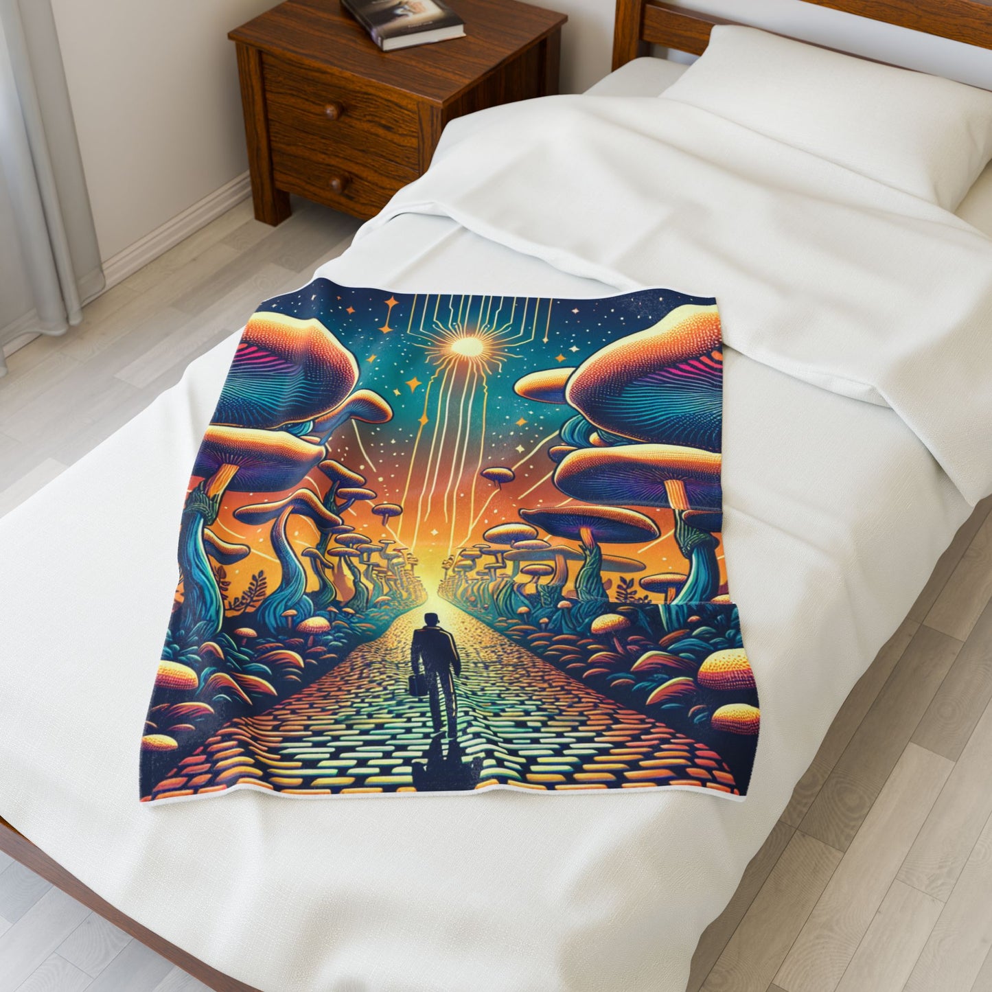 Path of Enchantment - Plush Blanket