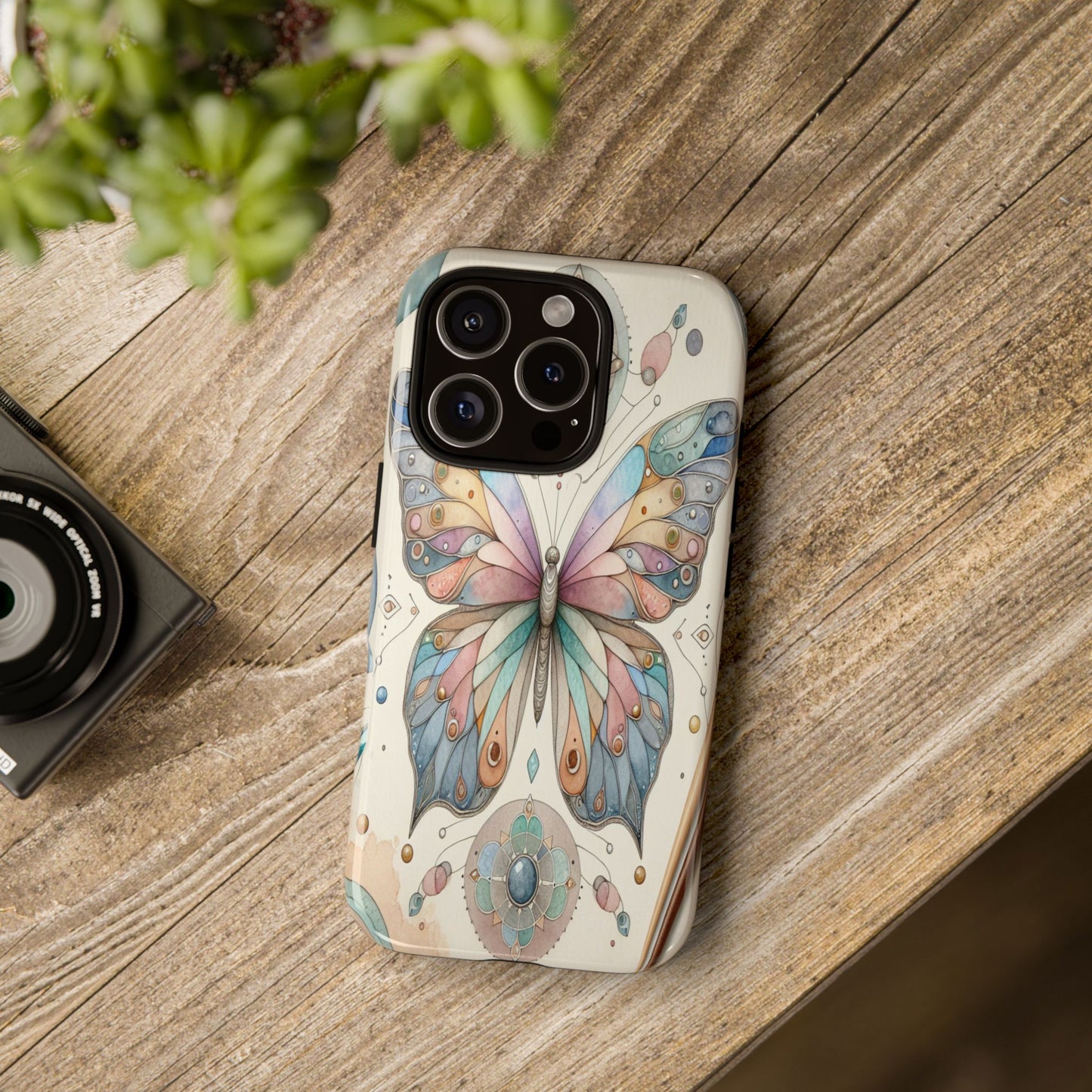 Kaleidoscope Wings - Phone Case