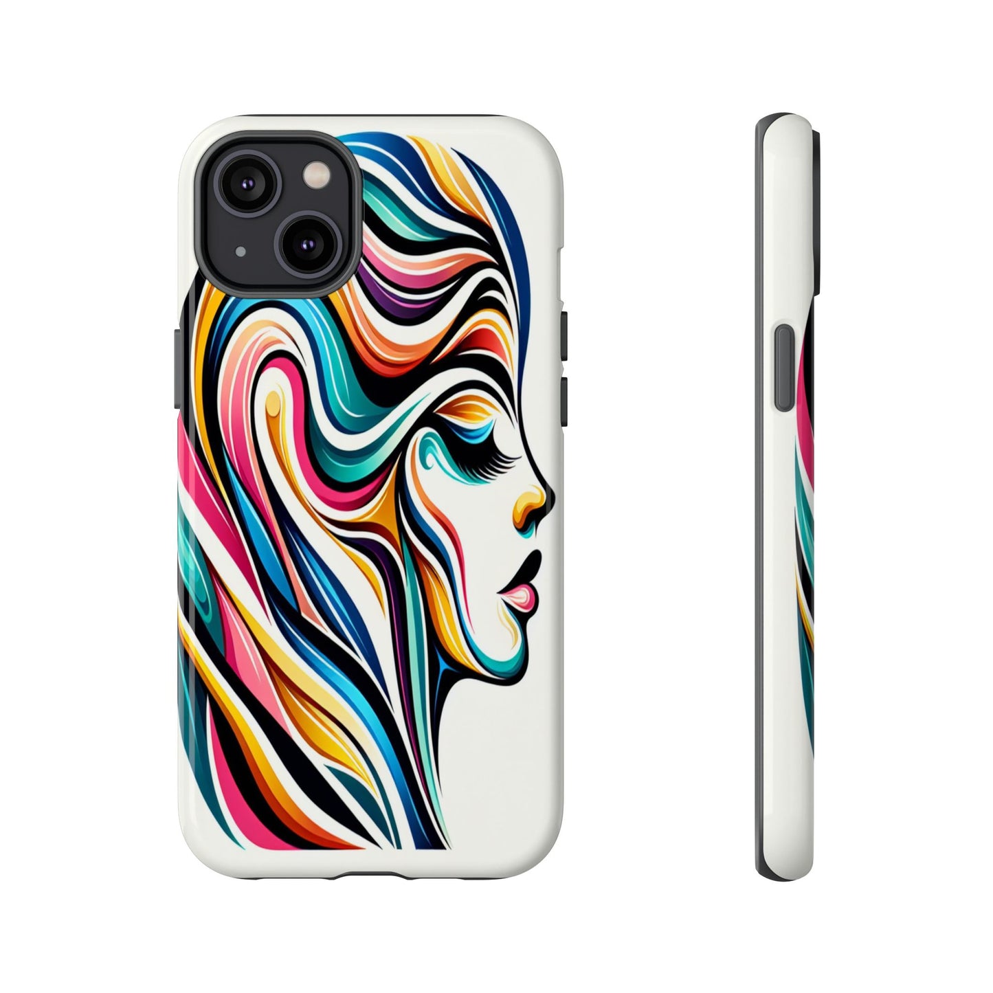 Custom ProtectiveRadiant WhirlsIphone Case Compatible With Iphone 16 15 14 - Phone Cover