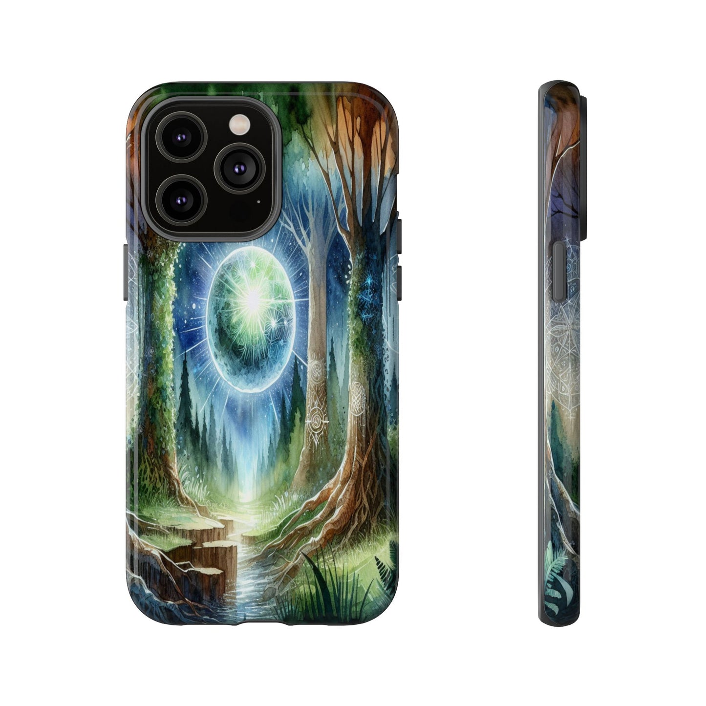 Celestial Forest Vista - Phone Case