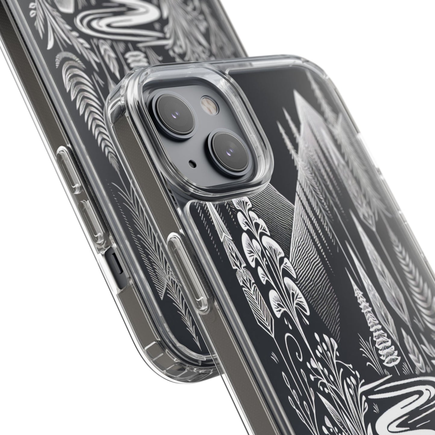 Transparent Alpine Wilderness Pathways Iphone Case Compatible With Iphone 16 15 14 - Clear Phone Cover